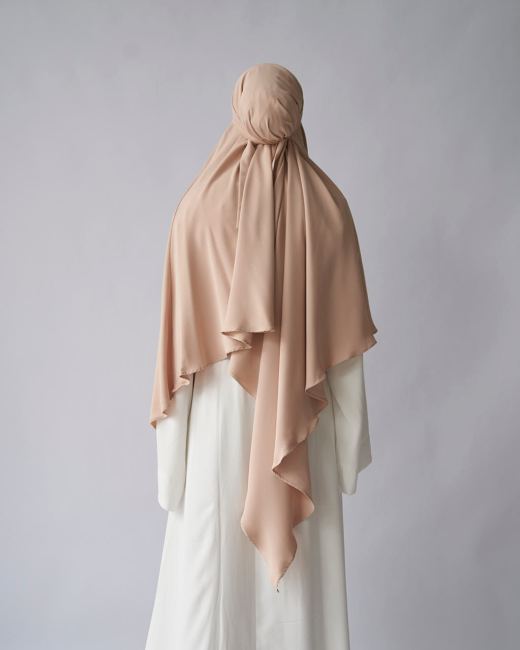 Cream Khimar Khimar Fajr Noor