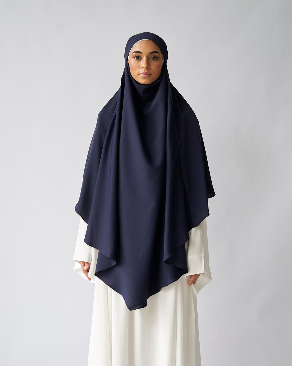 Navy Khimar Khimar Fajr Noor