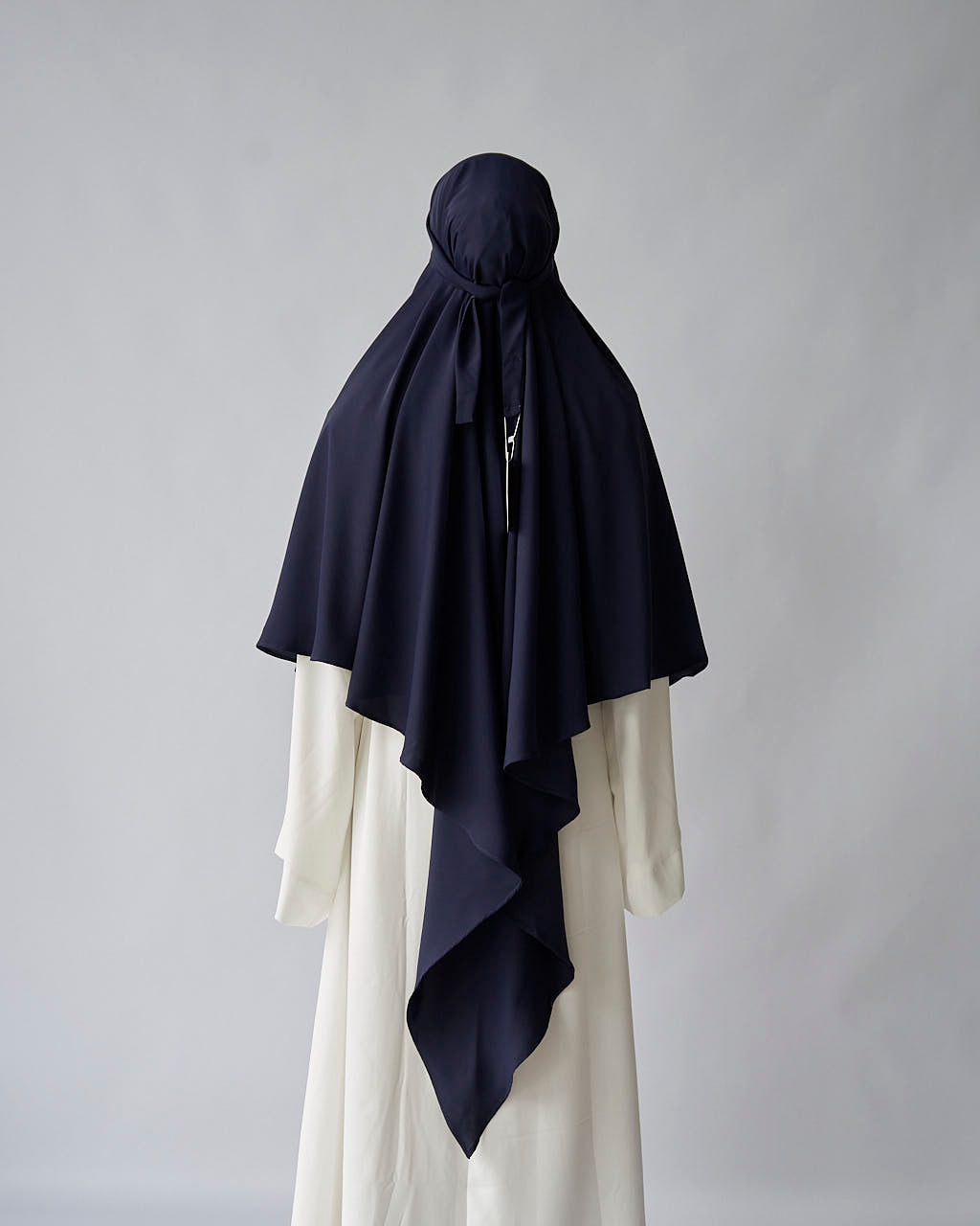 Navy Khimar Khimar Fajr Noor