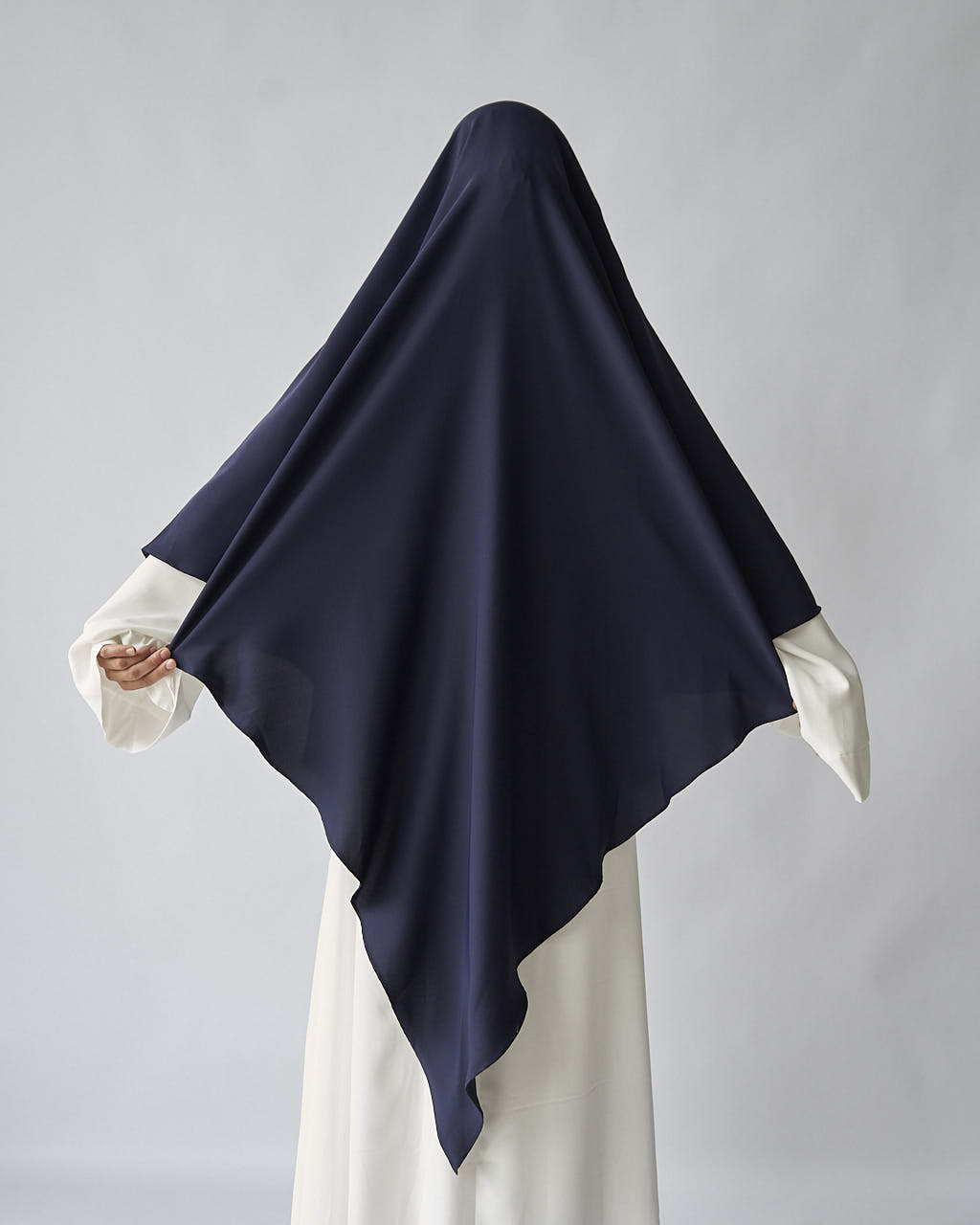 Navy Khimar Khimar Fajr Noor