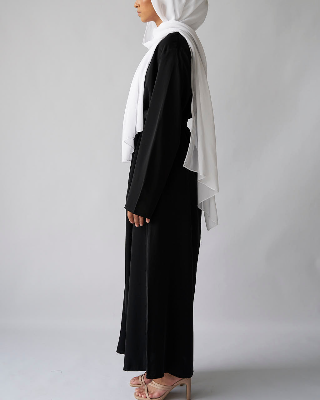 Essential Abaya - Black - Essential Abaya - Fajr Noor