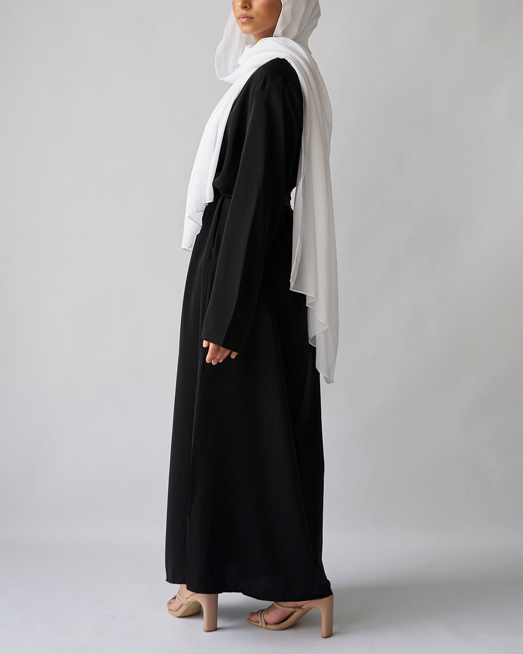 Essential Abaya - Black - Essential Abaya - Fajr Noor