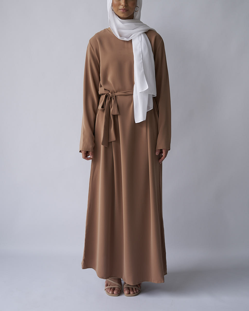 Essential Abaya - Brown - Essential Abaya - Fajr Noor