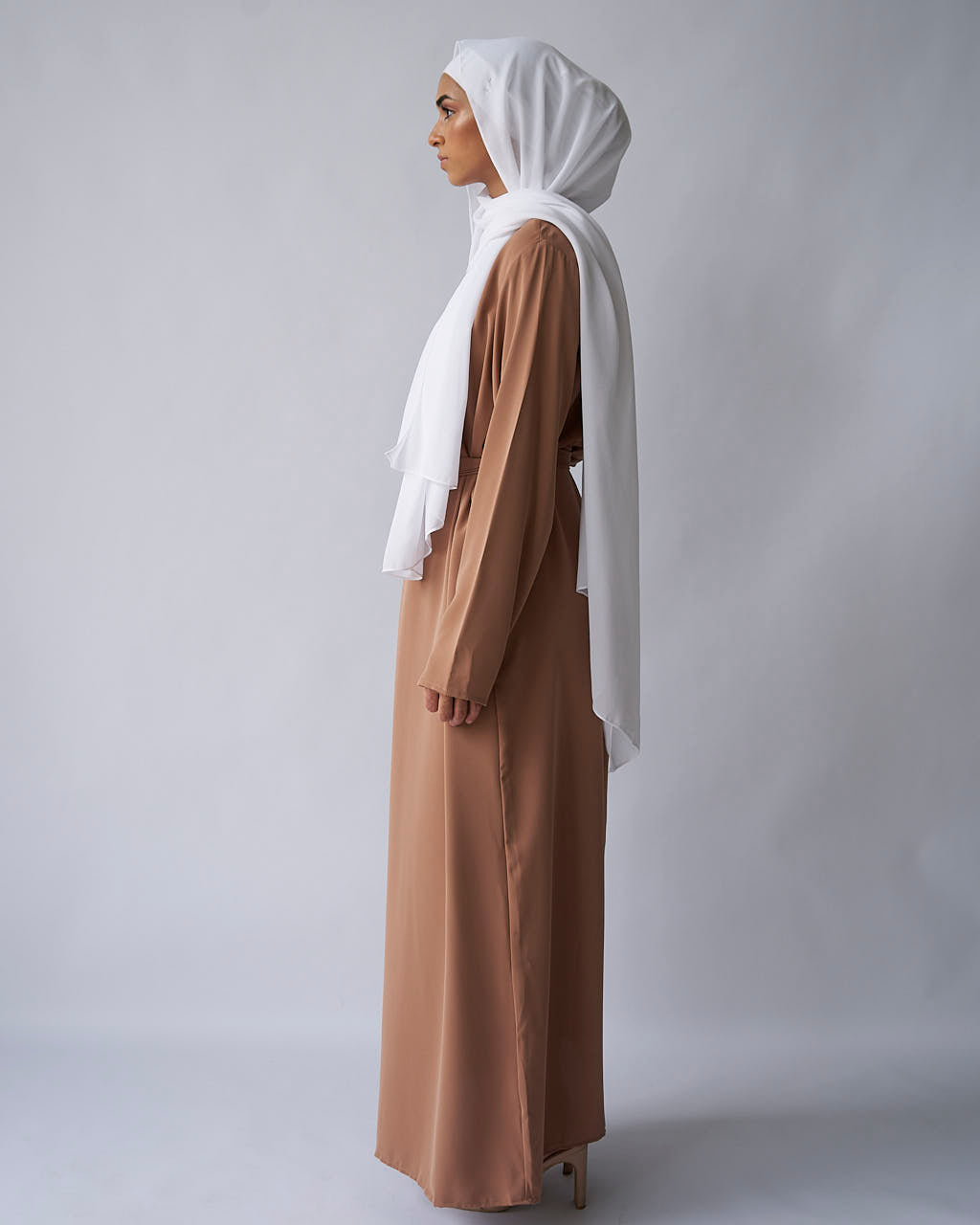 Essential Abaya - Brown - Essential Abaya - Fajr Noor