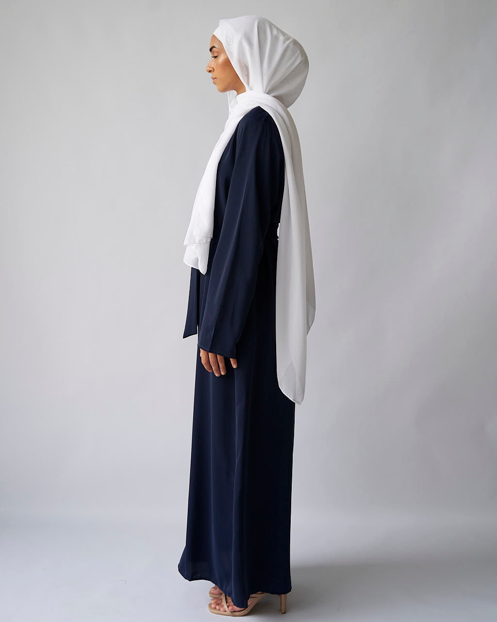 Essential Abaya - Navy - Essential Abaya - Fajr Noor