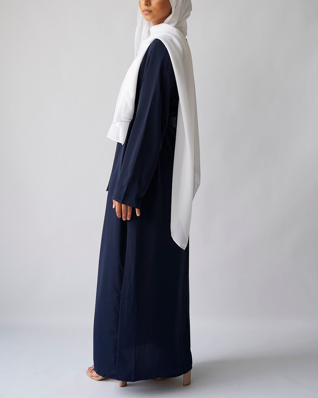 Essential Abaya - Navy - Essential Abaya - Fajr Noor