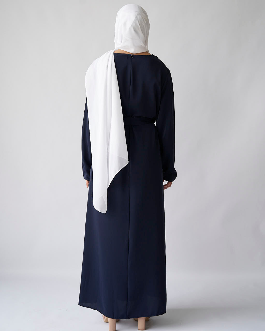 Essential Abaya - Navy - Essential Abaya - Fajr Noor