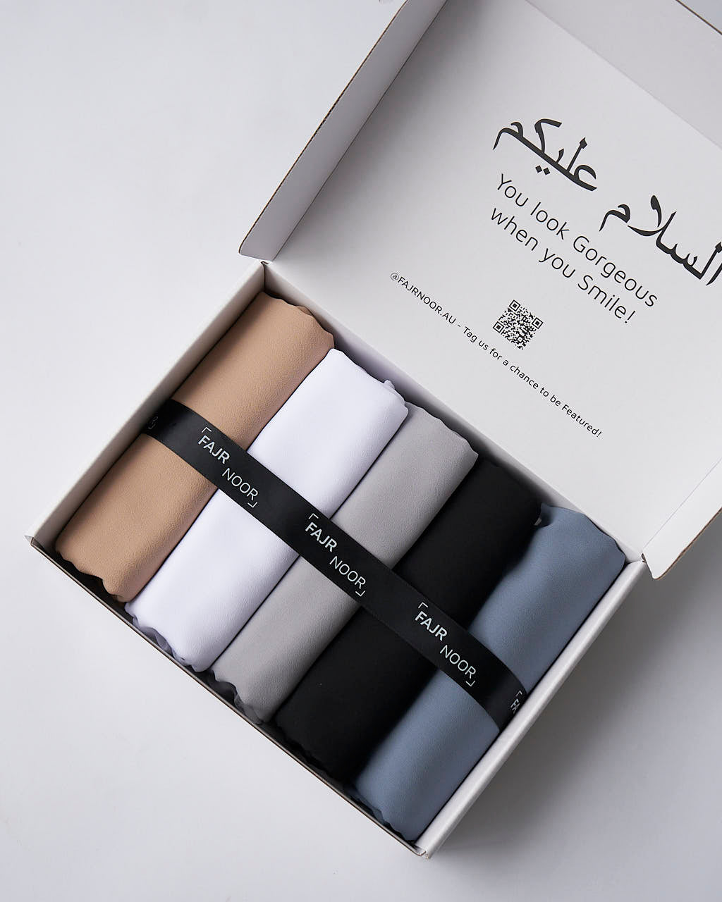 Essential Chiffon Hijab Box Hijab Box Fajr Noor