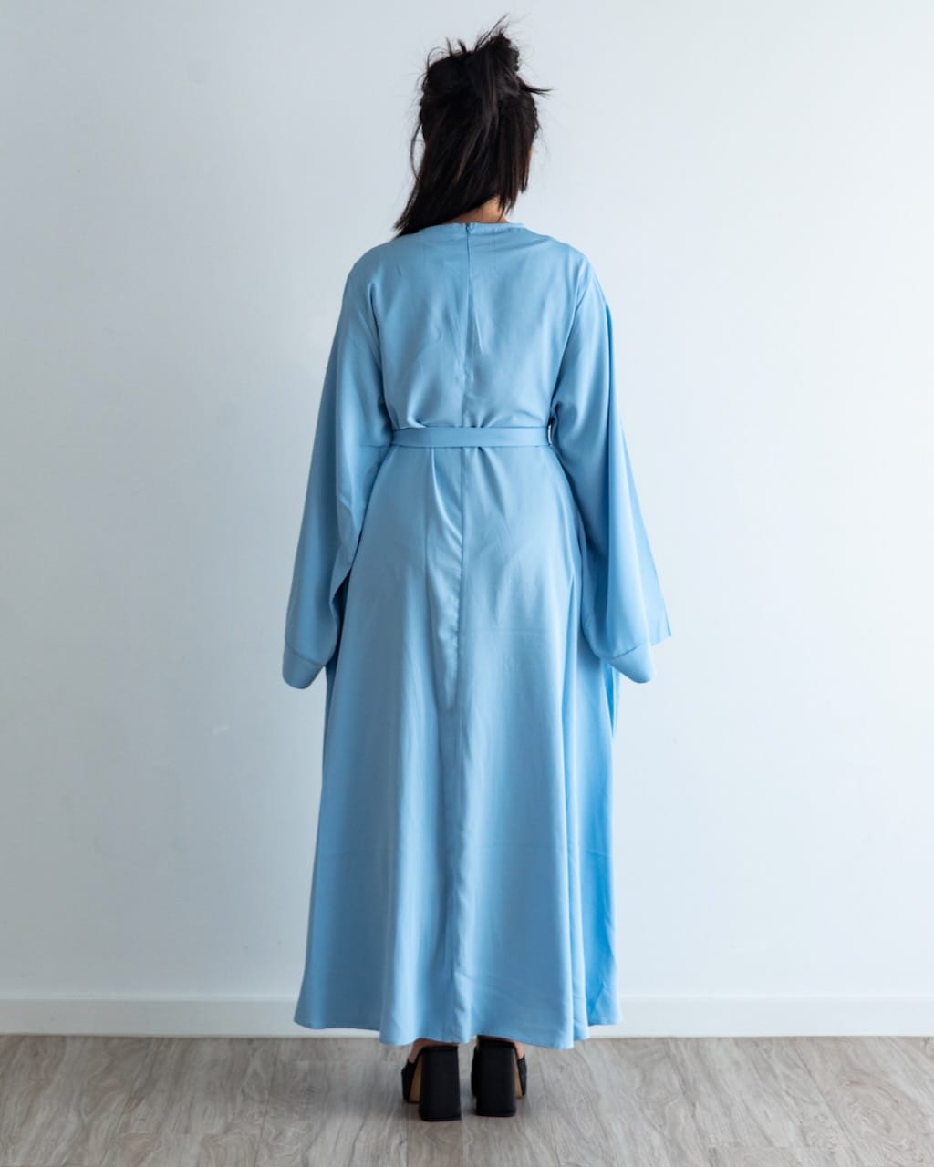 Khatijah Abaya - Sky Blue - Closed Abaya - Fajr Noor