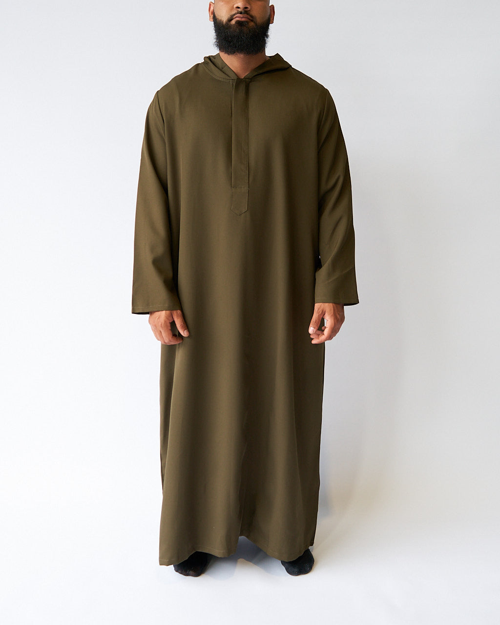 Premium Thobe - Olive Thobe Fajr Noor S