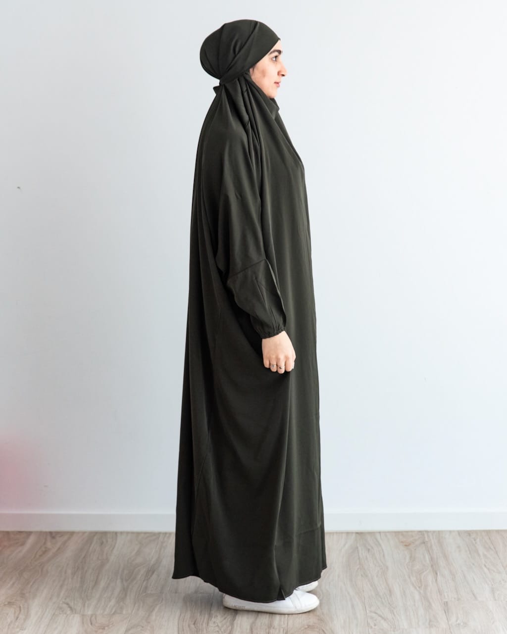 One Piece Prayer Jilbab - Khaki
