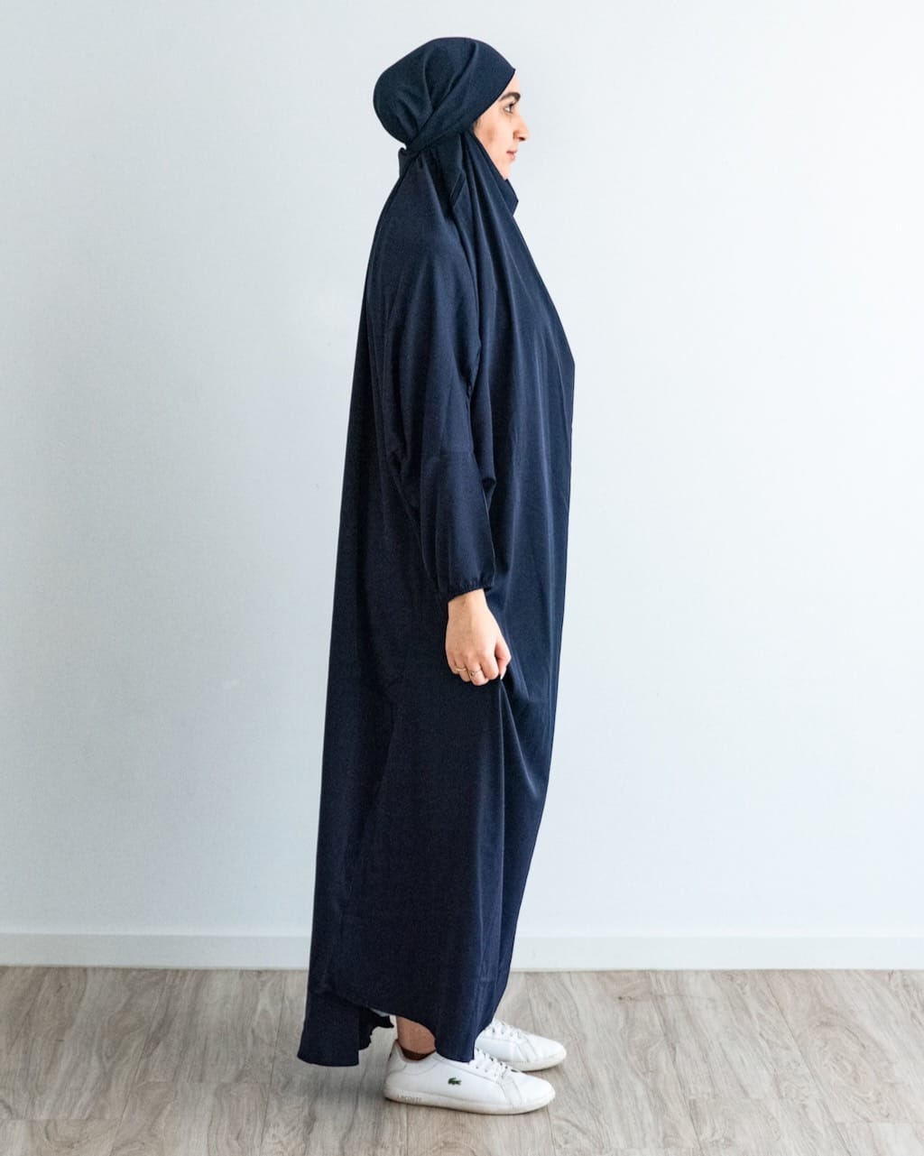 One Piece Prayer Jilbab - Navy - Jilbab - Fajr Noor