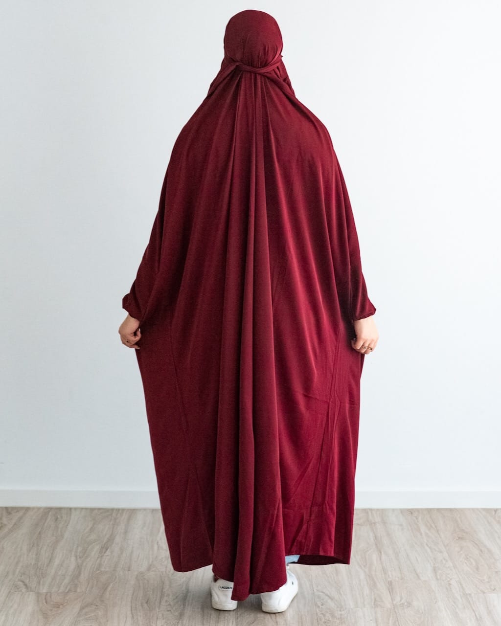 One Piece Prayer Jilbab - Red