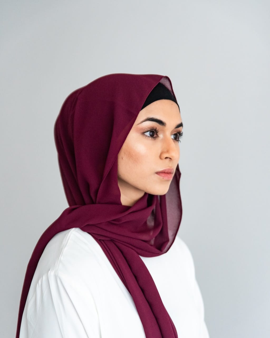 Rose Chiffon Hijab Box Hijab Box Fajr Noor
