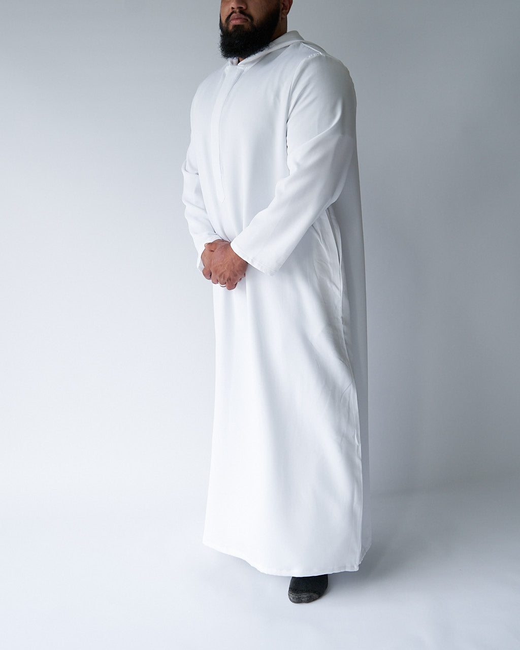 Classic Thobe - White - Thobe - Fajr Noor