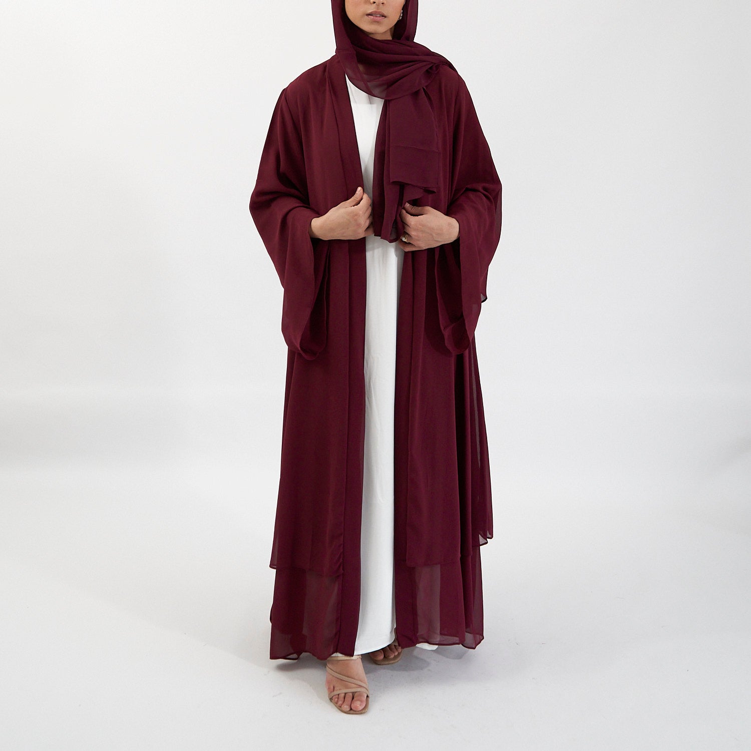 Aisha Black Abaya Muslim Women Fashion