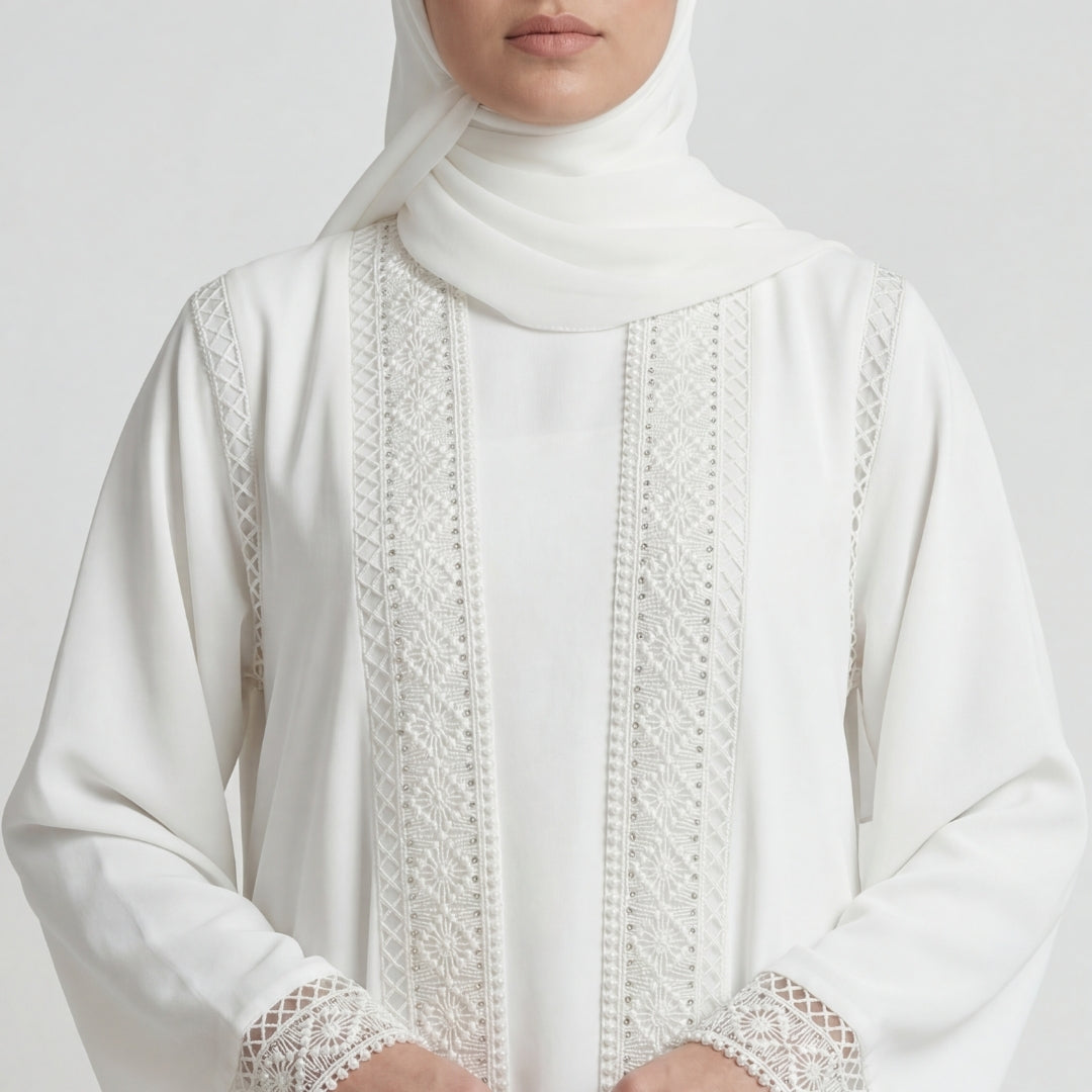Nourah Lace Abaya