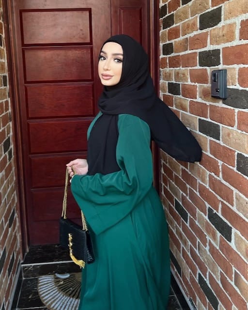 Khatijah Abaya - Emerald