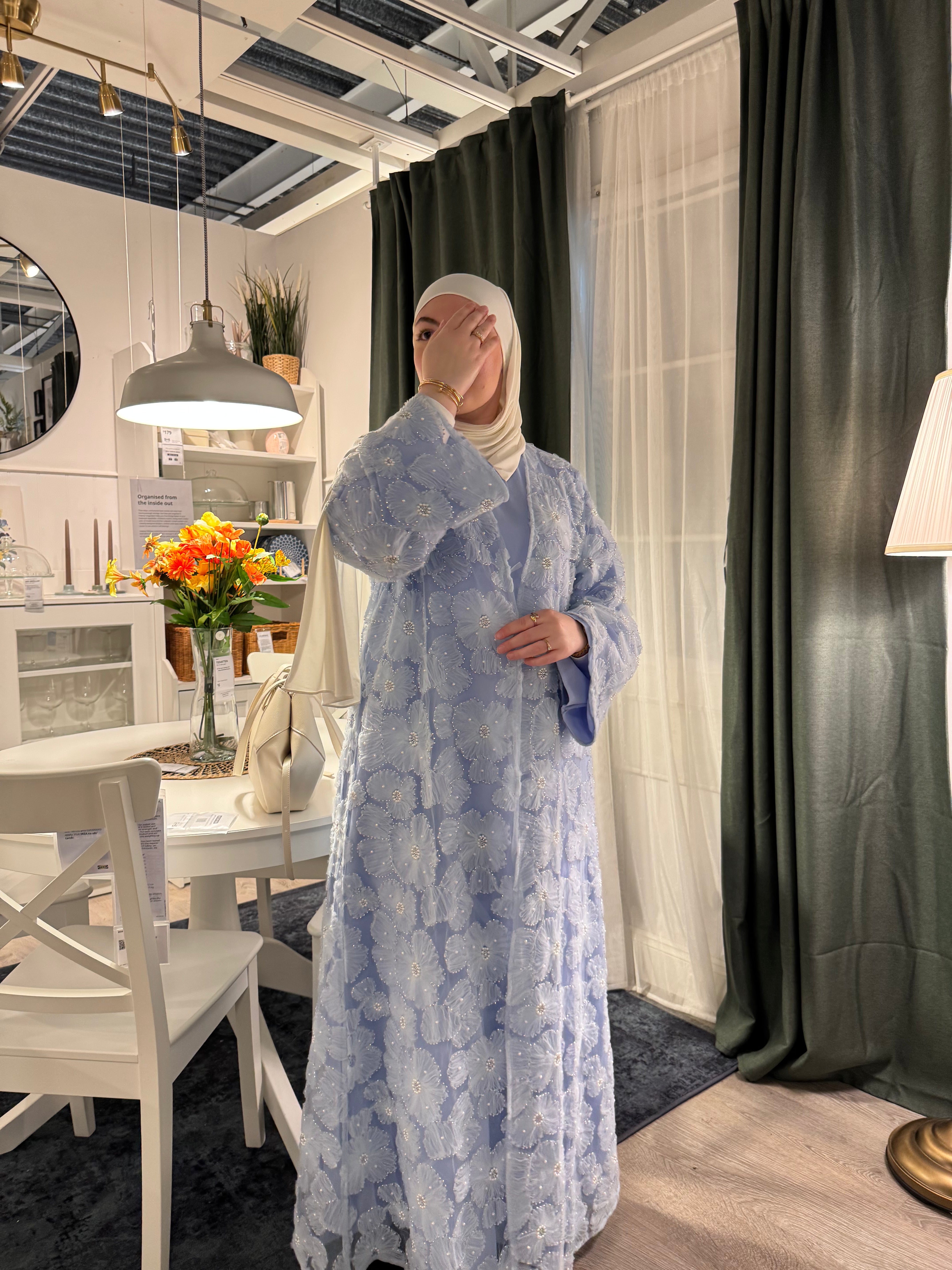 Sumayya Abaya - Sky Blue