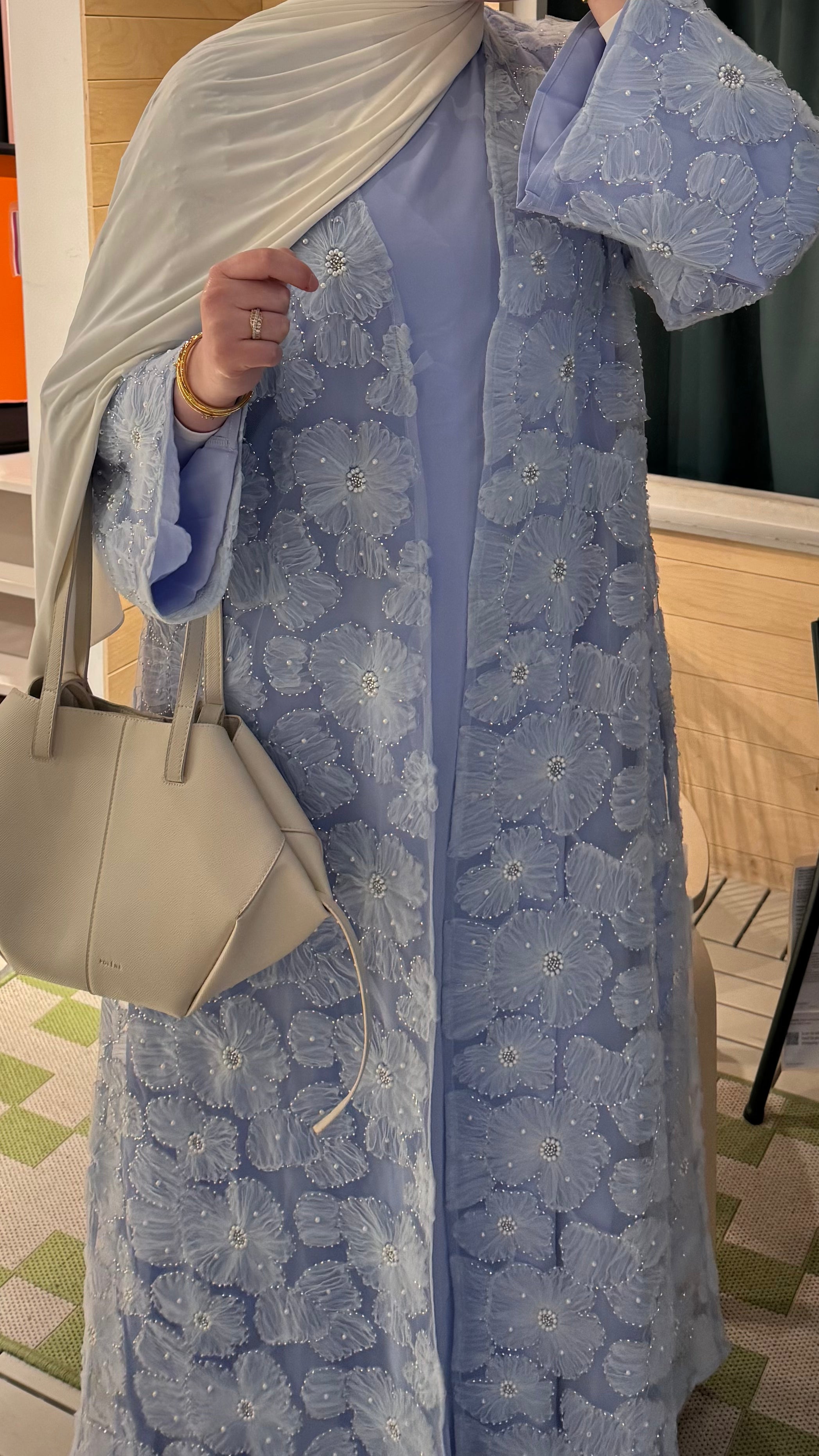 Sumayya Abaya - Sky Blue