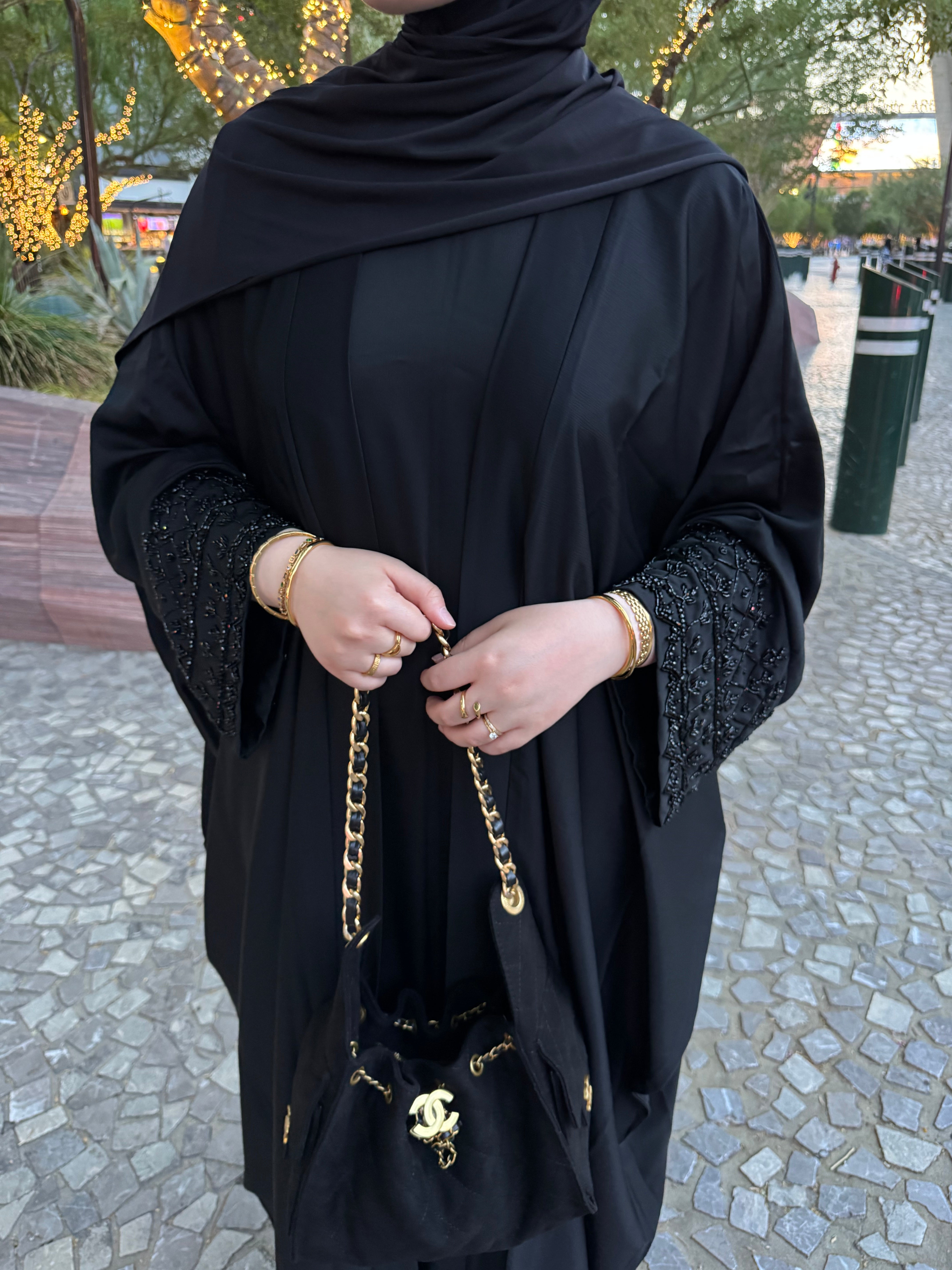 Maryam Eid Abaya - Black