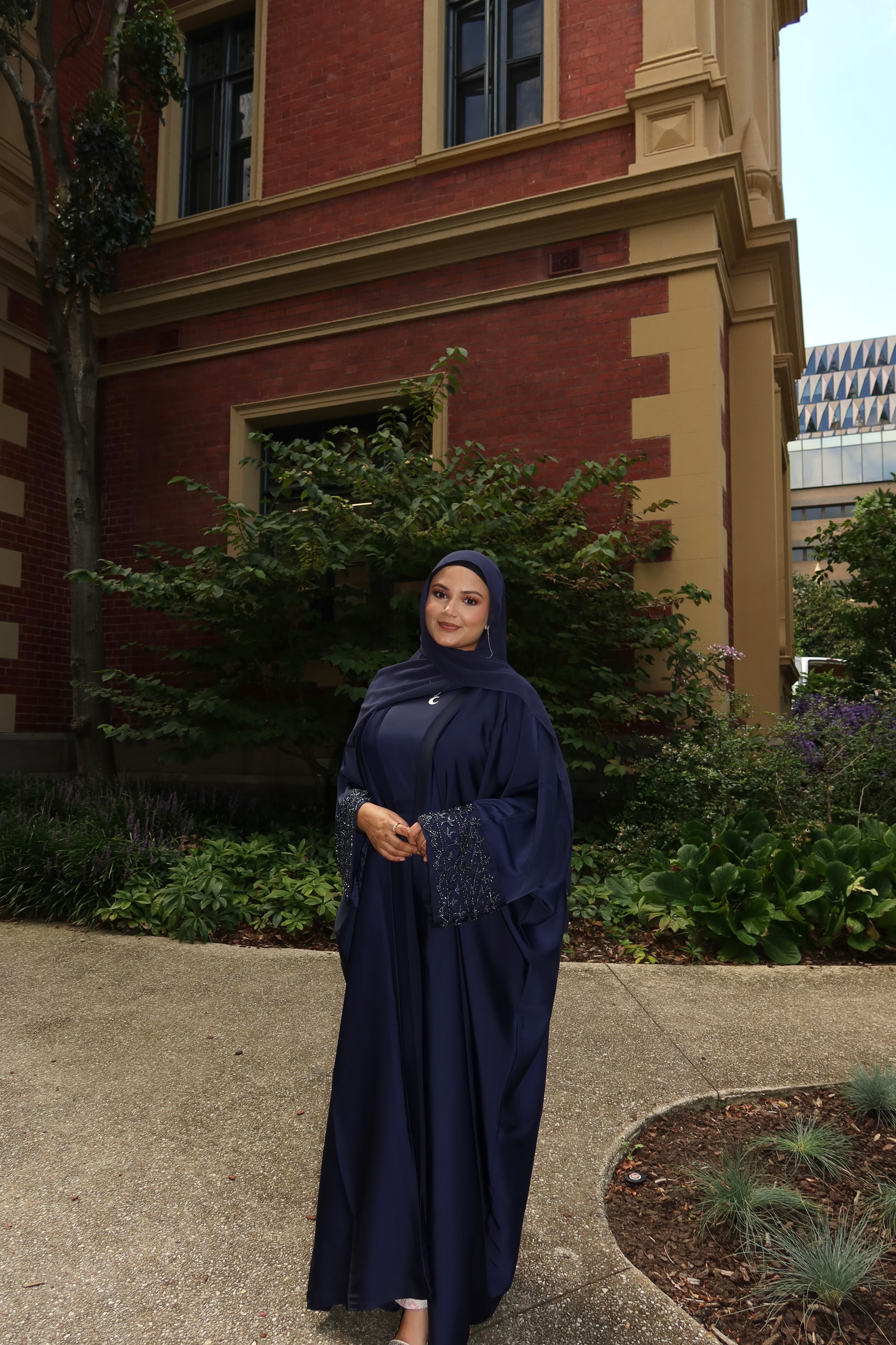 Maryam Eid Abaya - Royal Blue