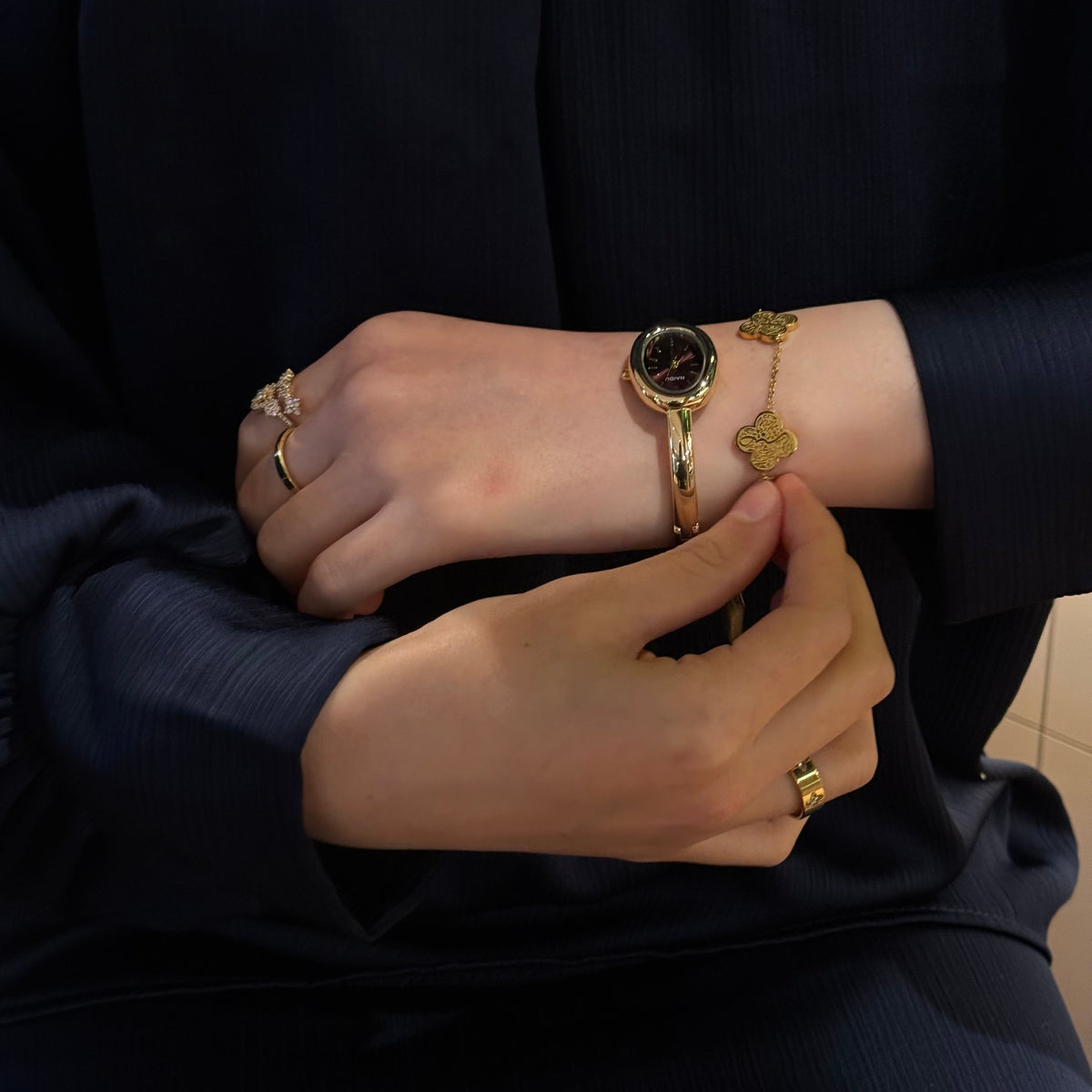 Sabr, Shukr, Tawakkul Clover Bracelet