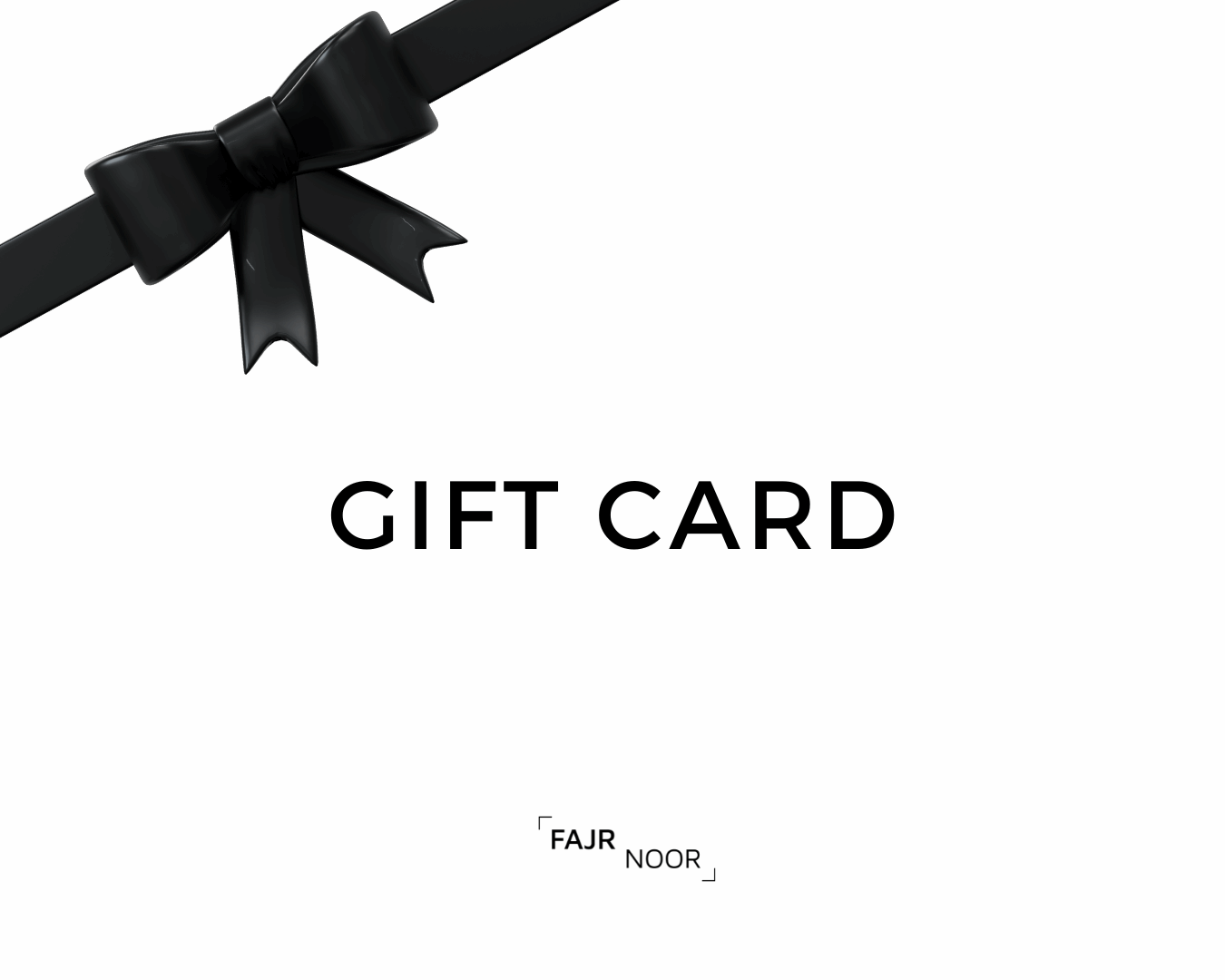 Fajr Noor Gift Card - Gift Card - Fajr Noor