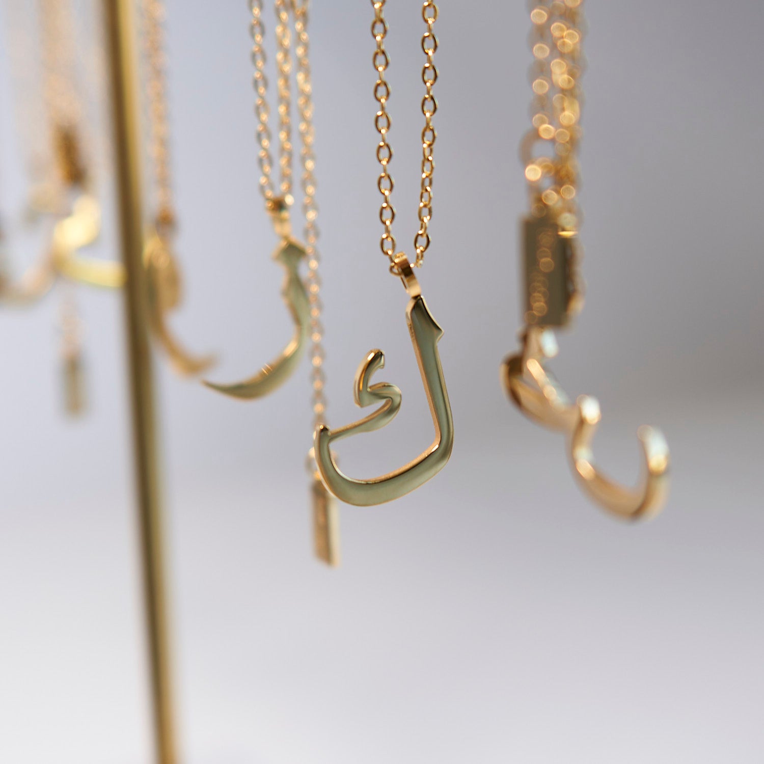 Arabic Letter Necklace Necklace Fajr Noor 