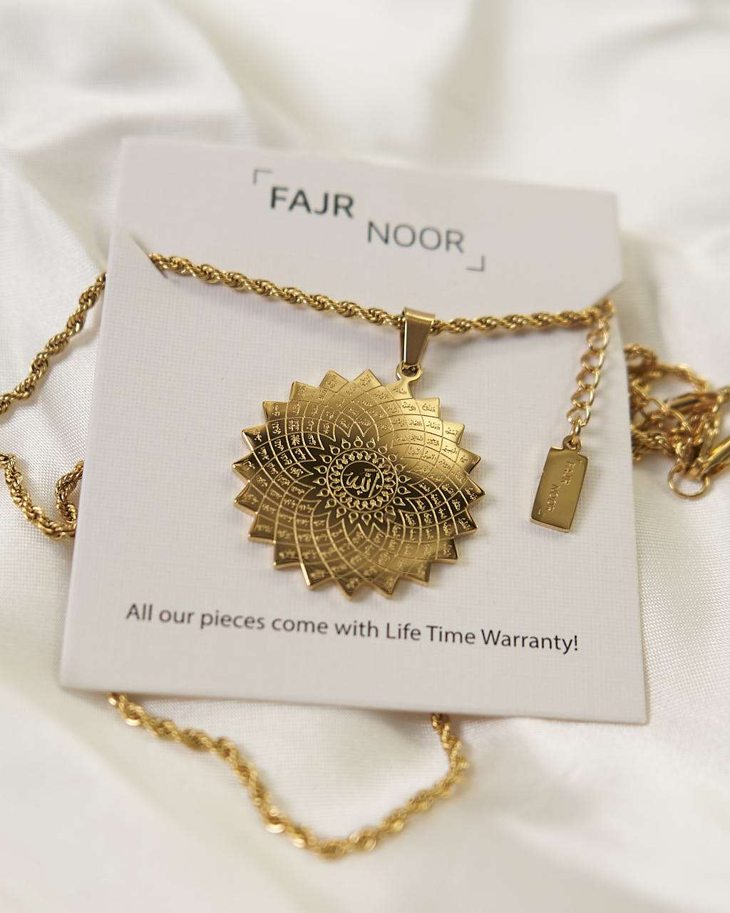 99 Names of Allah Necklace - Necklace - Fajr Noor