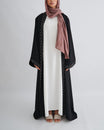 Amirah Pearl Abaya - Black