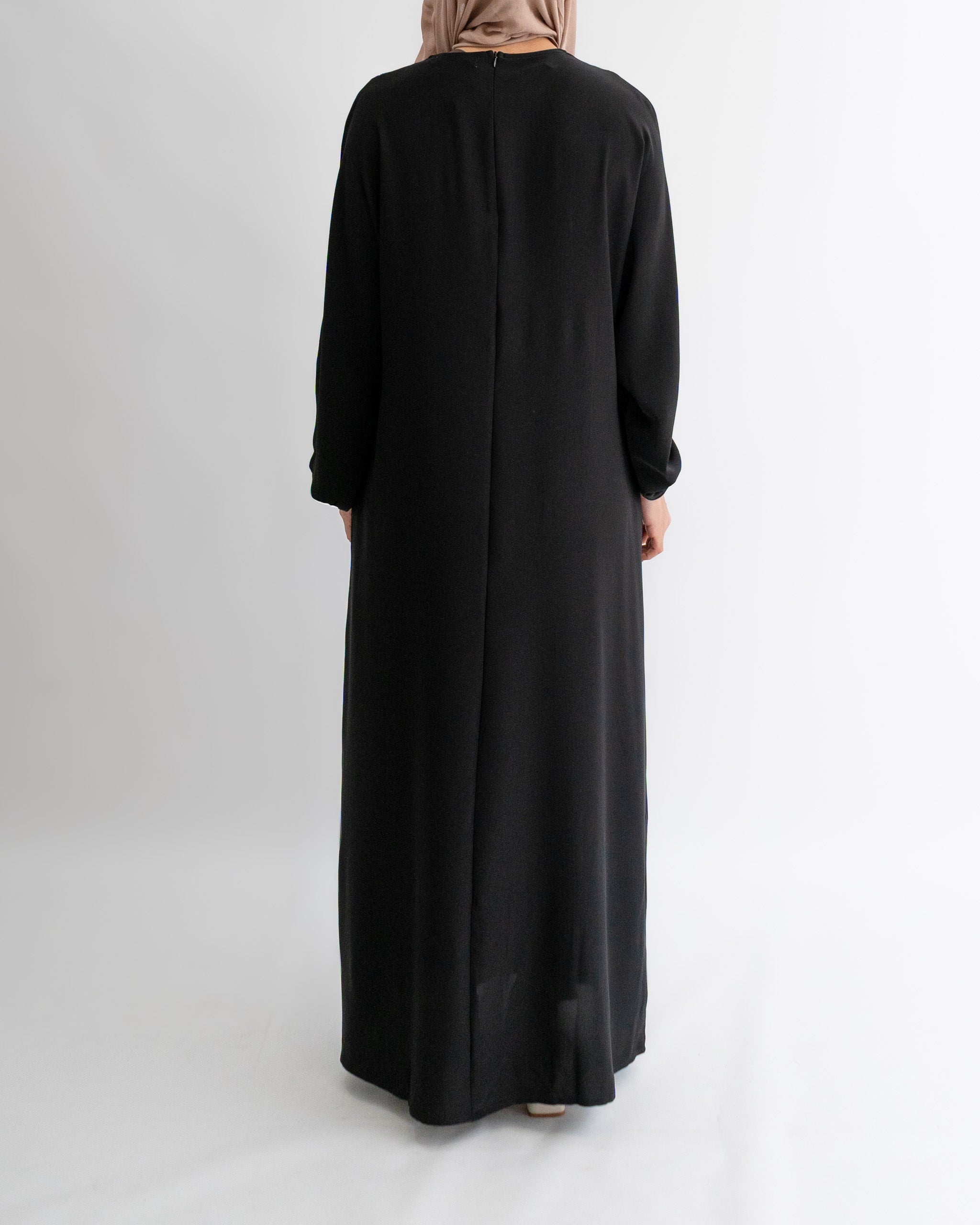 Breastfeeding Abaya - Black
