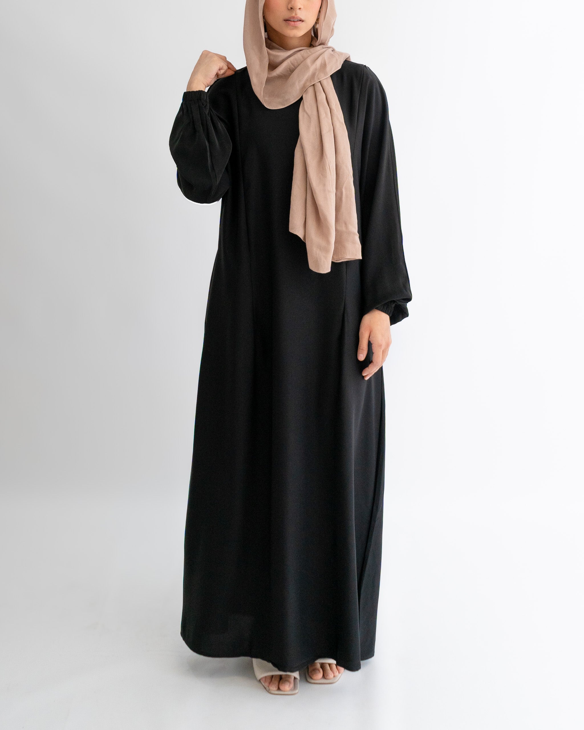 Breastfeeding Abaya - Black