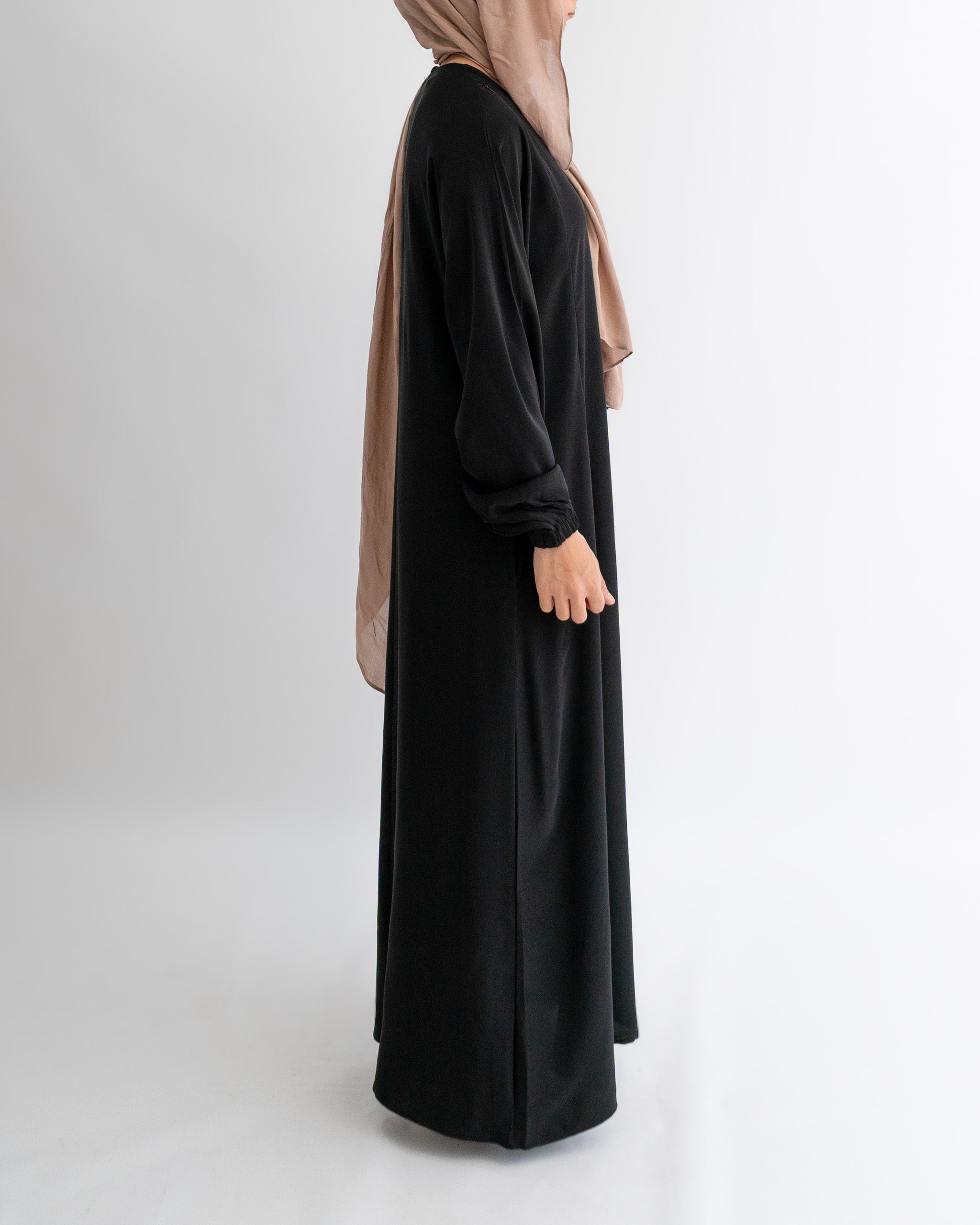 Breastfeeding Abaya - Black