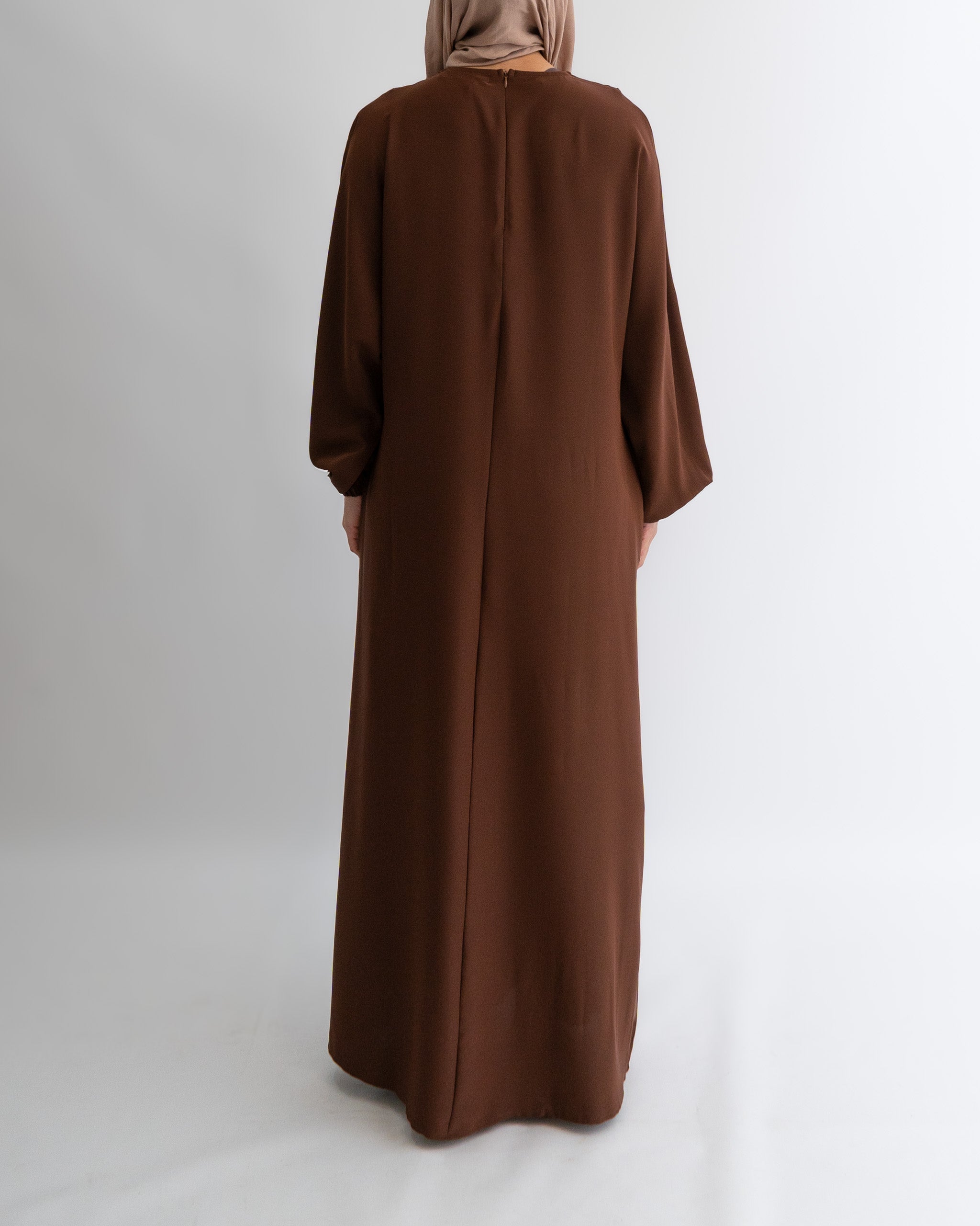 Breastfeeding Abaya - Coffee