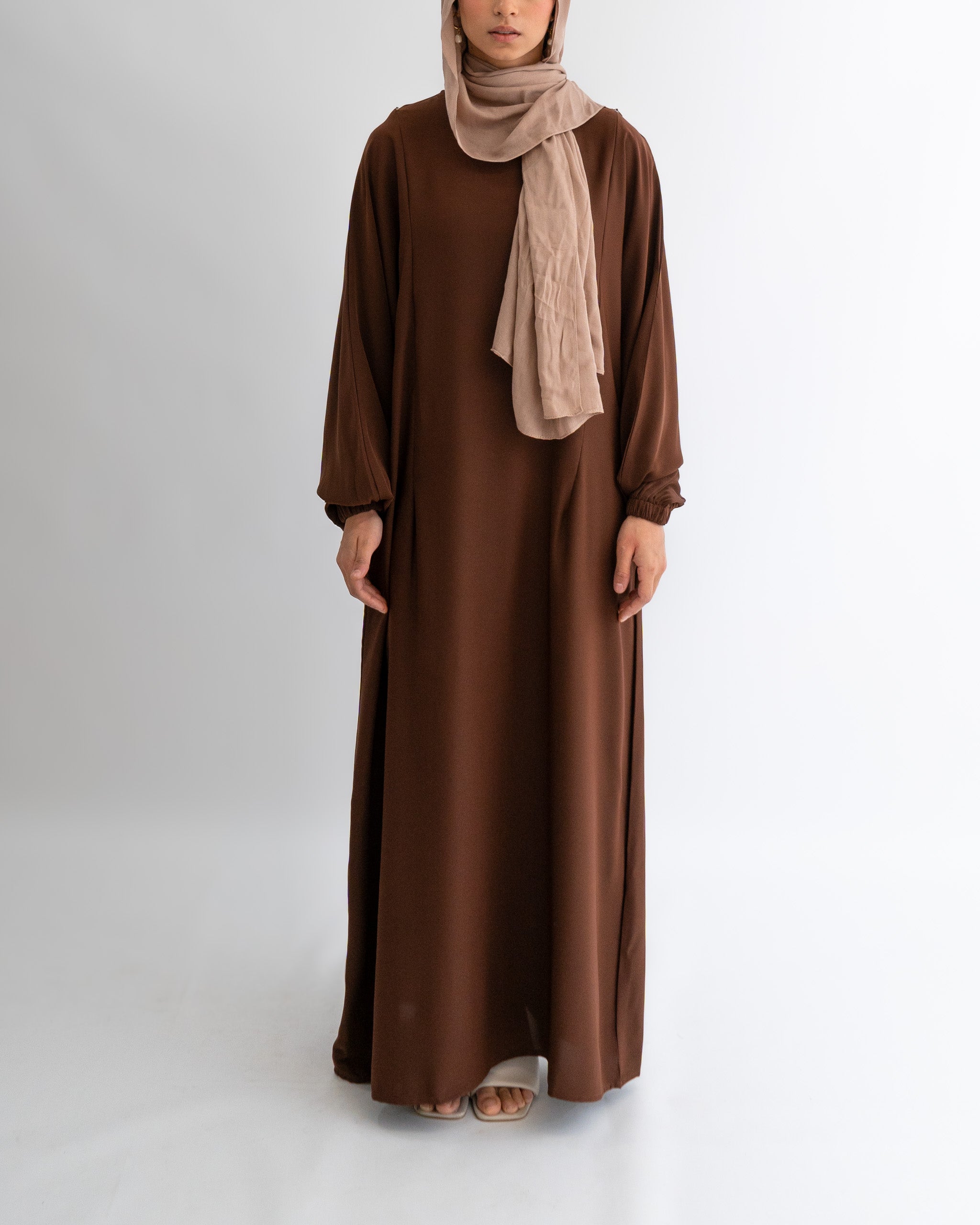 Breastfeeding Abaya - Coffee