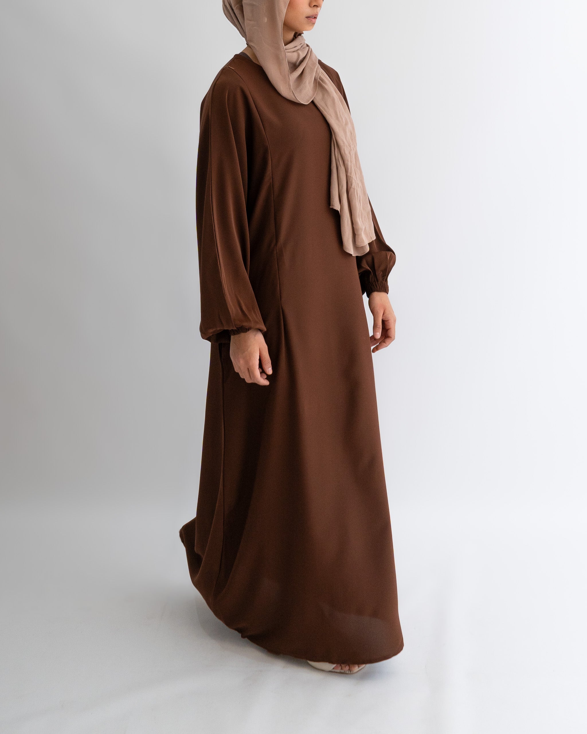 Breastfeeding Abaya - Coffee
