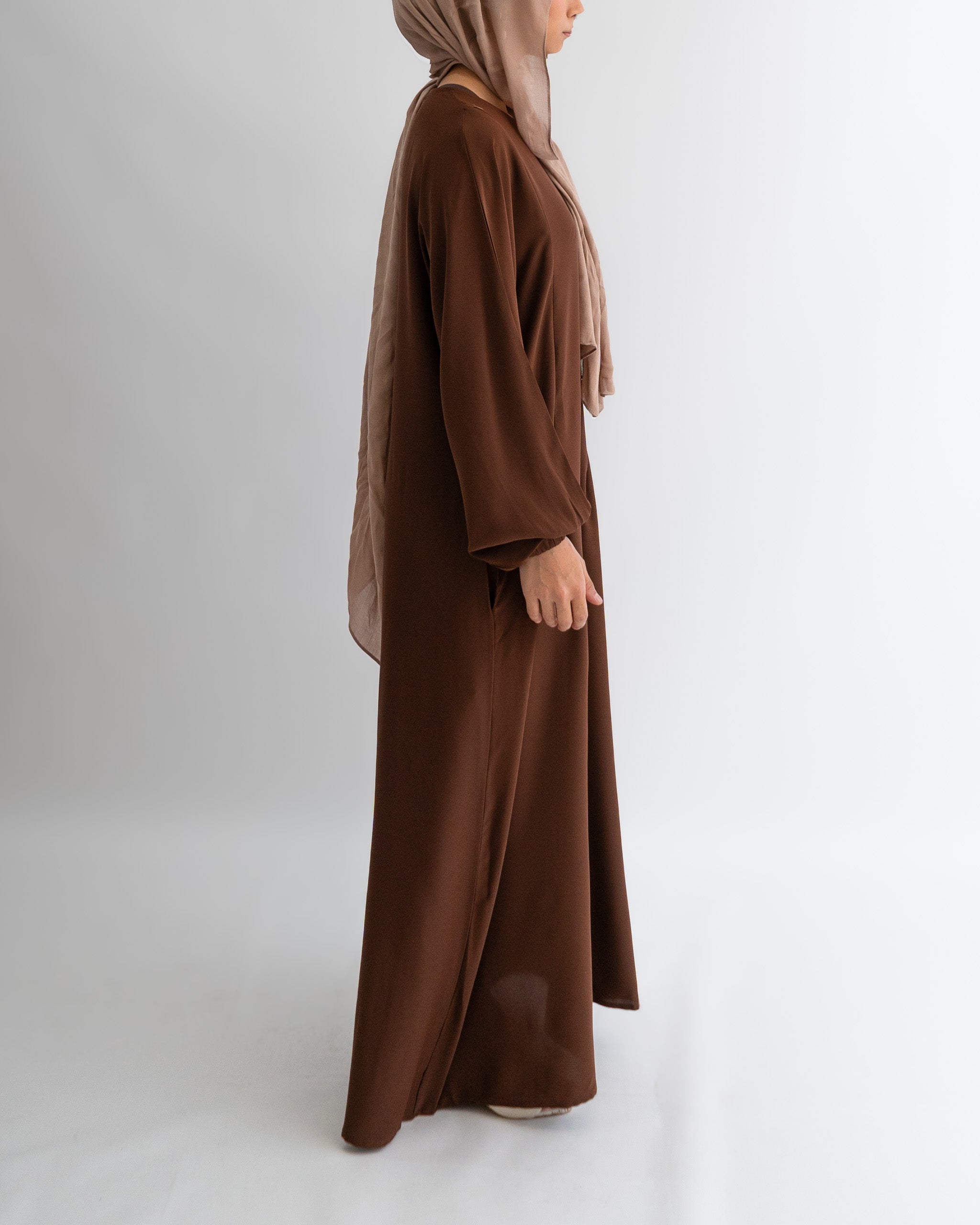 Breastfeeding Abaya - Coffee