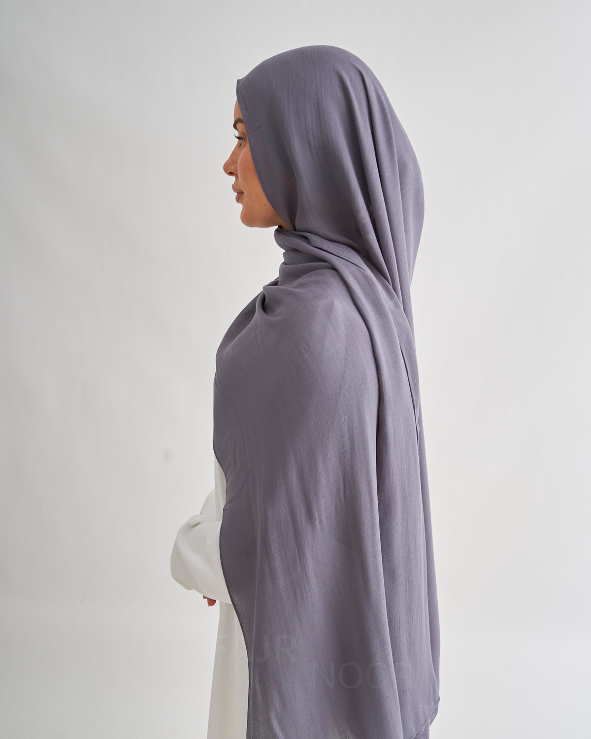 Premium Modal Hijab - Charcoal