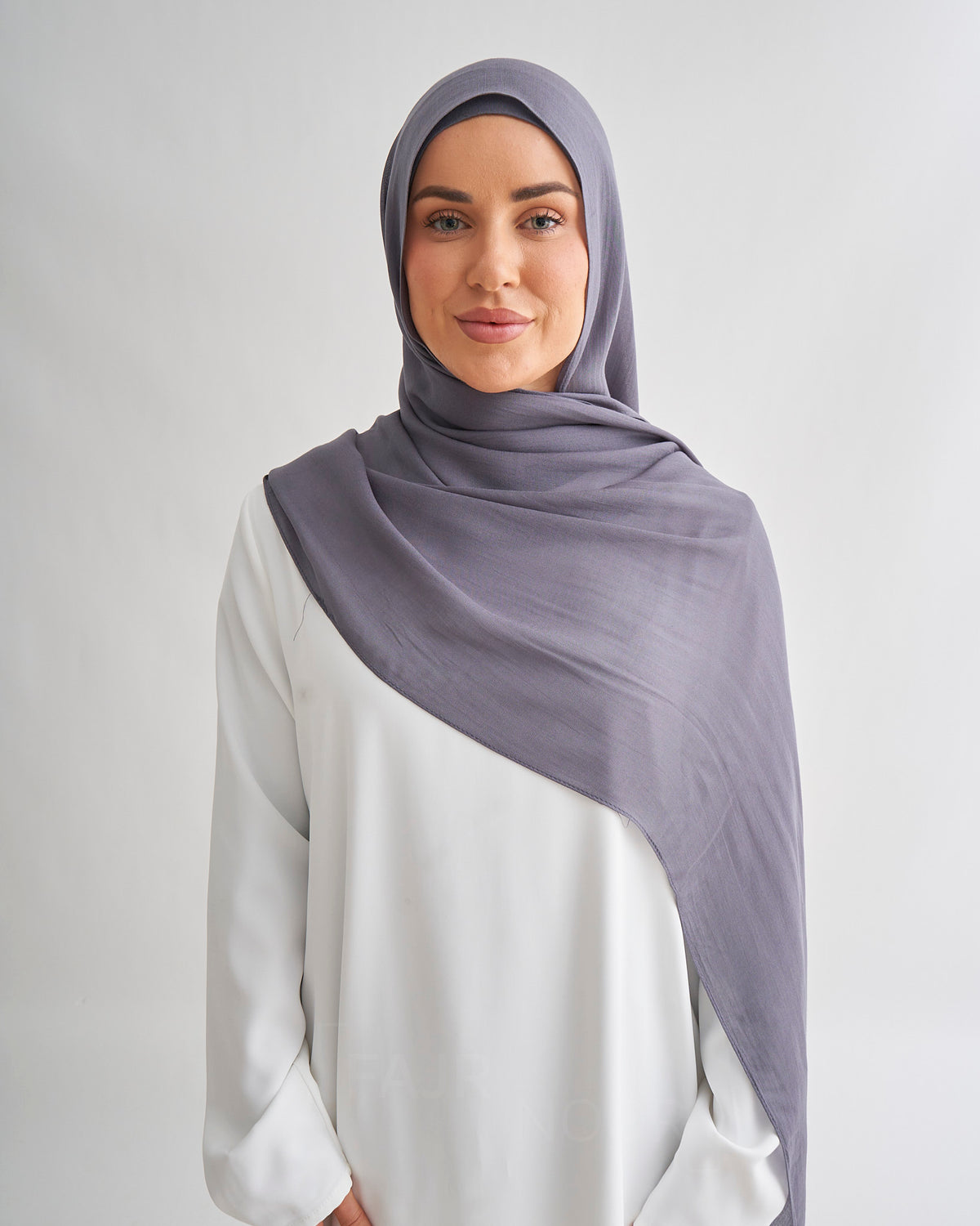 Premium Modal Hijab - Charcoal