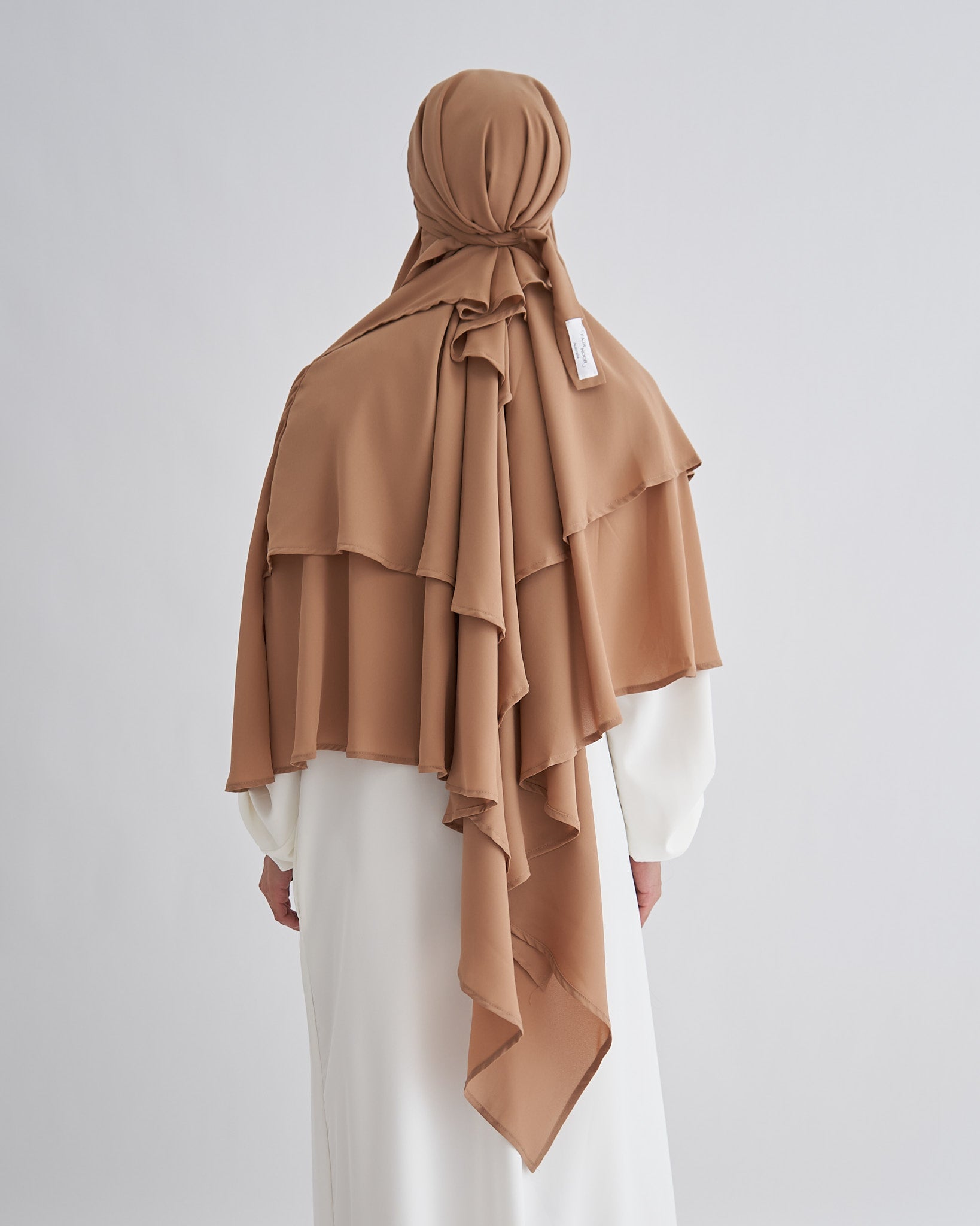 Chiffon Khimar - Brown