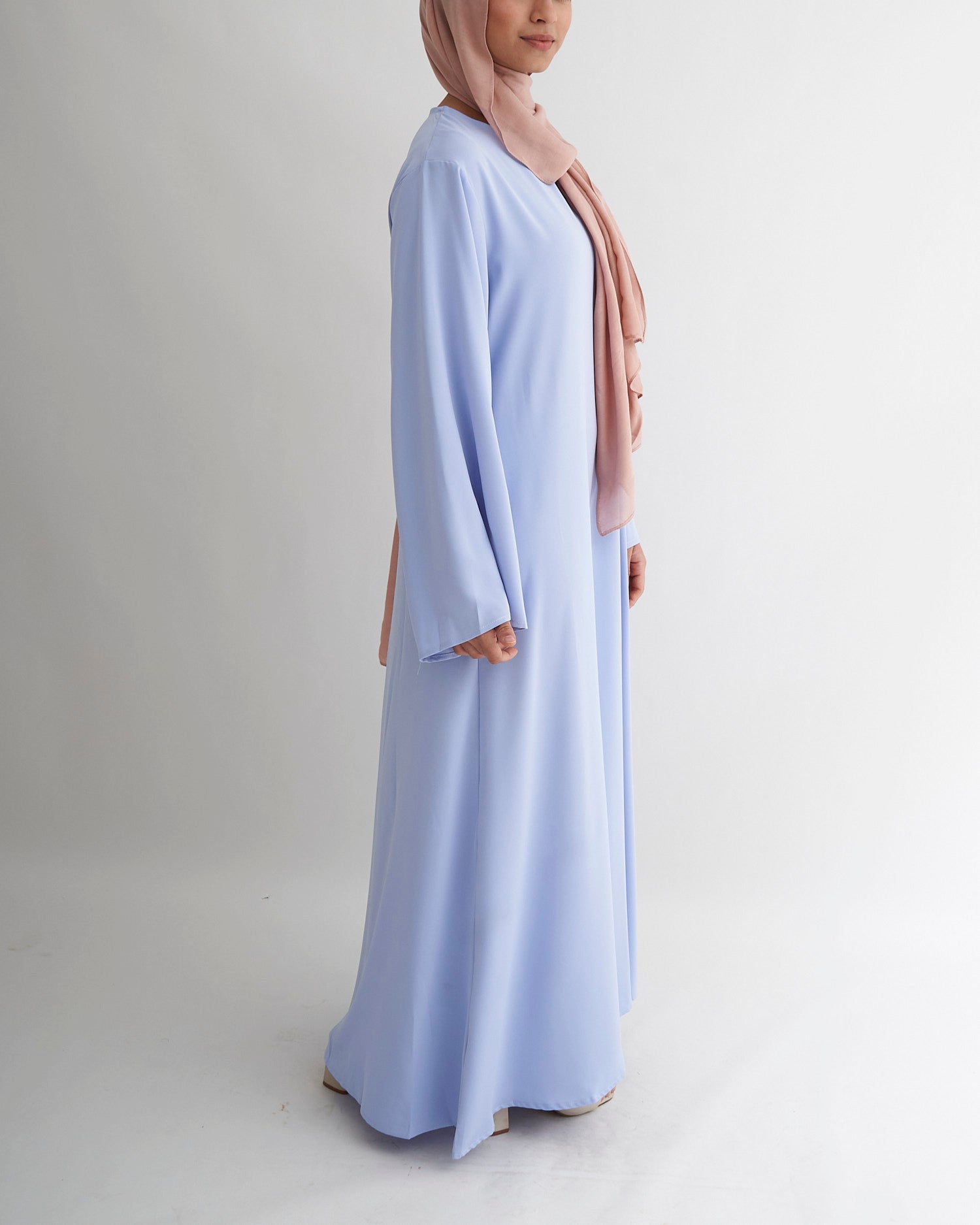 Essential Abaya - Sky Blue