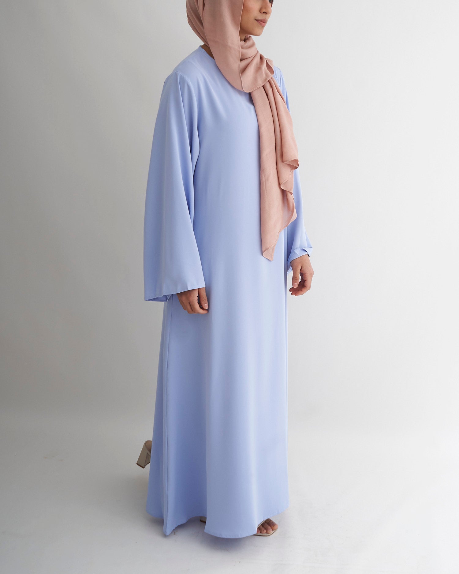 Essential Abaya - Sky Blue