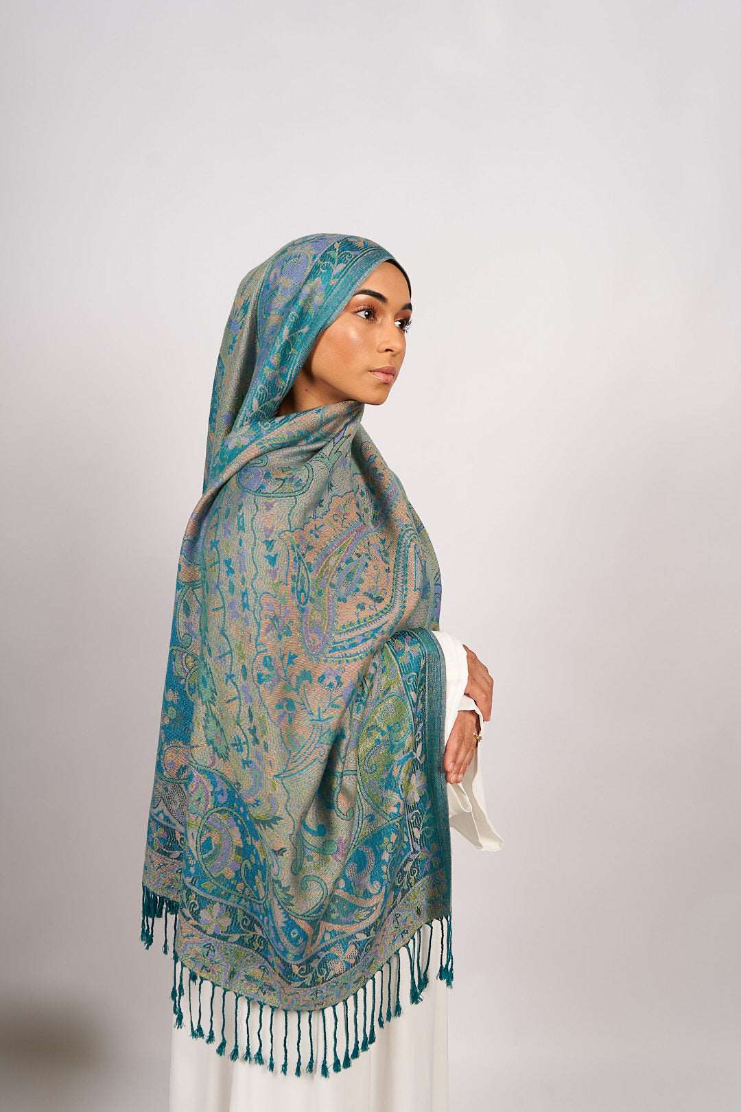 Pashmina Hijab - Forest - Scarves - Fajr Noor