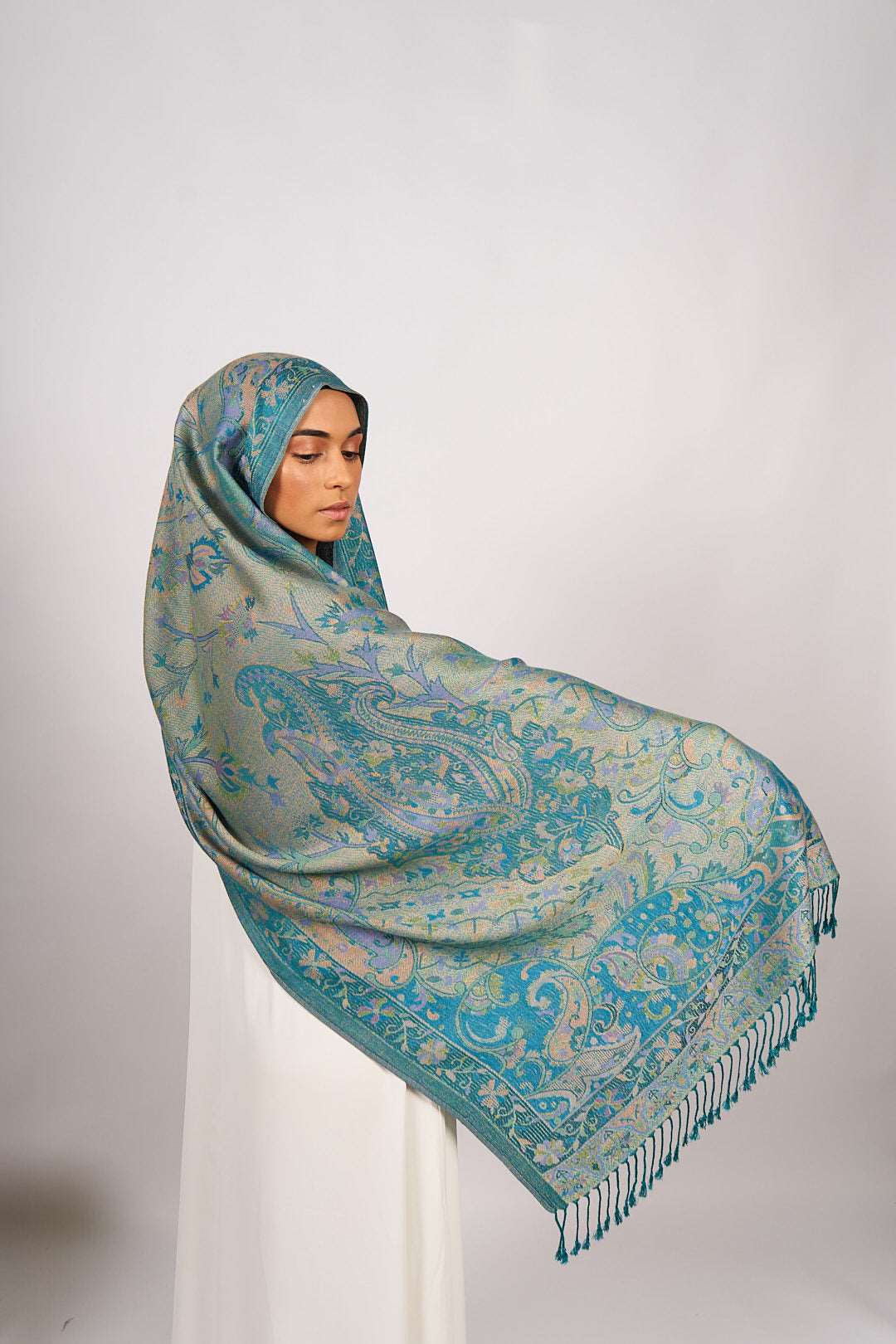 Pashmina Hijab - Forest - Scarves - Fajr Noor