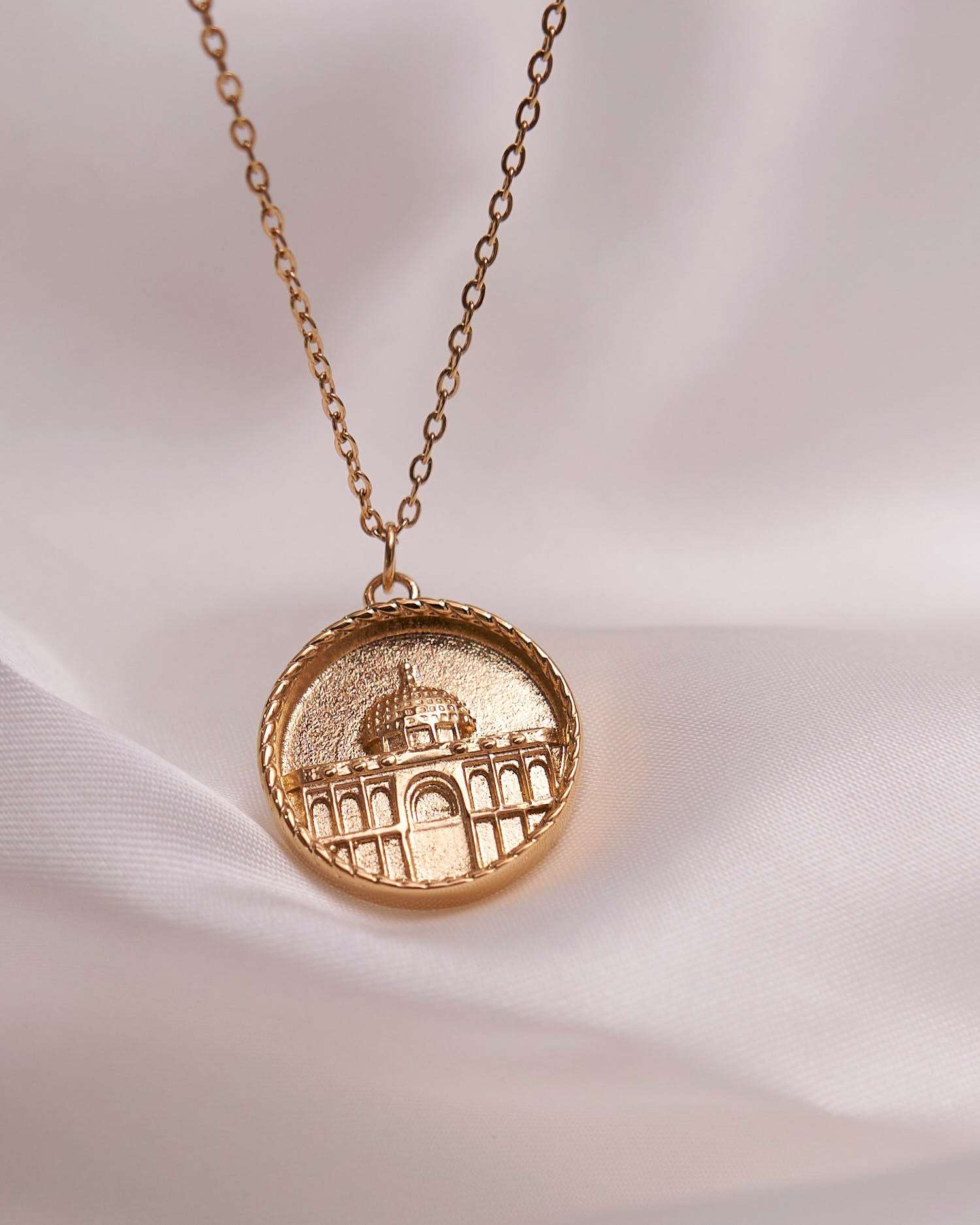 Palestine Dome of Rock Necklace