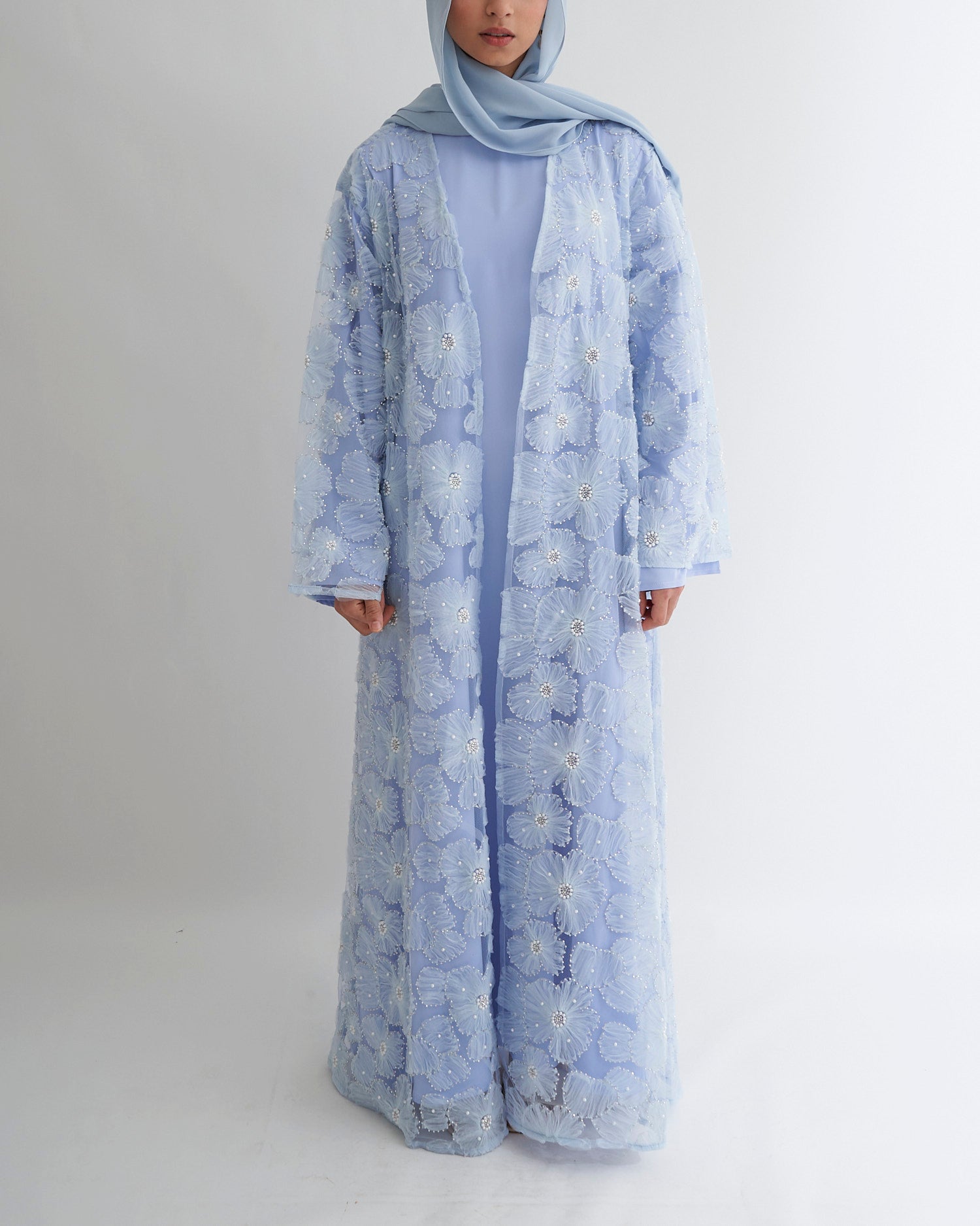 Sumayya Abaya - Sky Blue