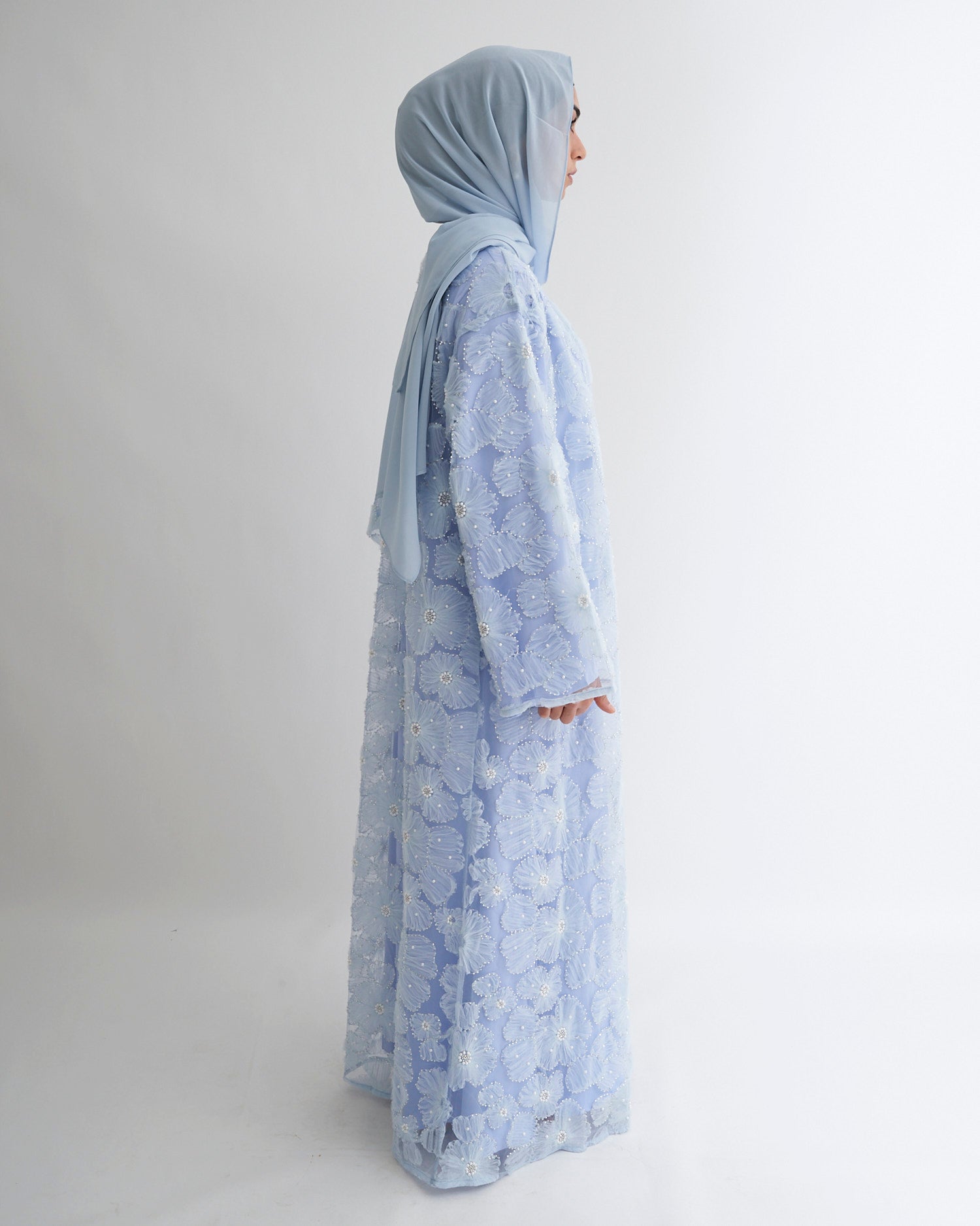 Sumayya Abaya - Sky Blue