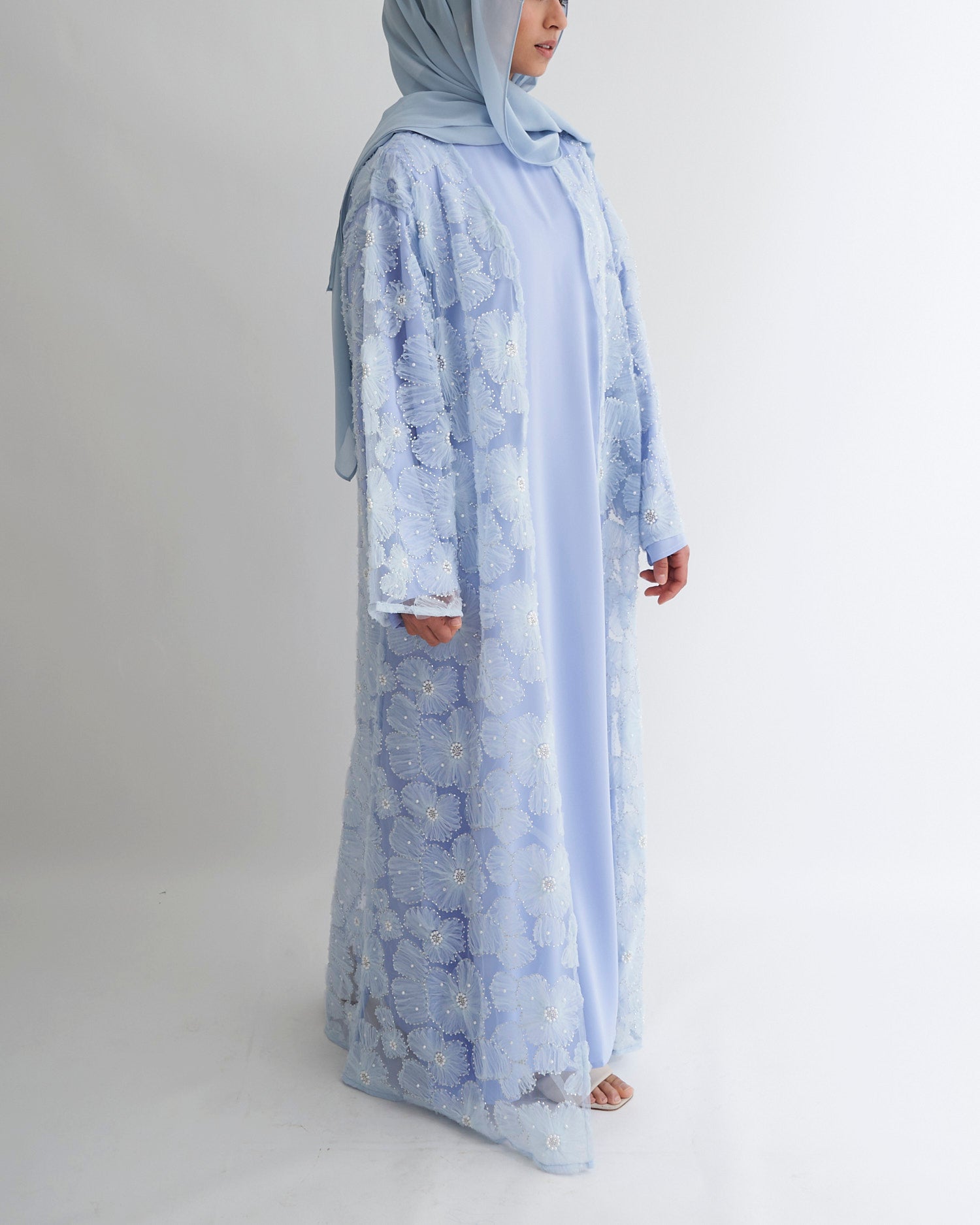 Sumayya Abaya - Sky Blue