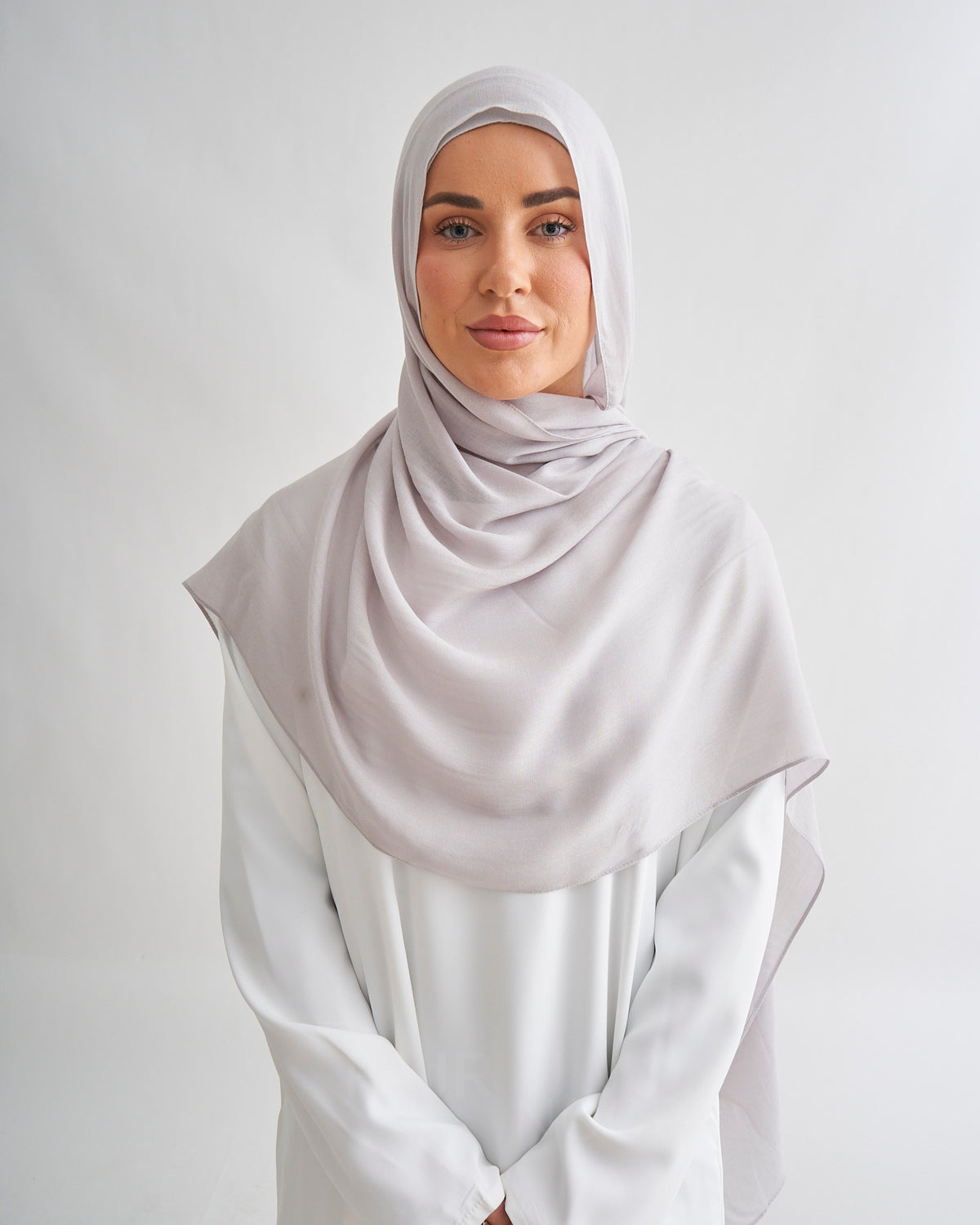 Premium Modal Hijab - Grey